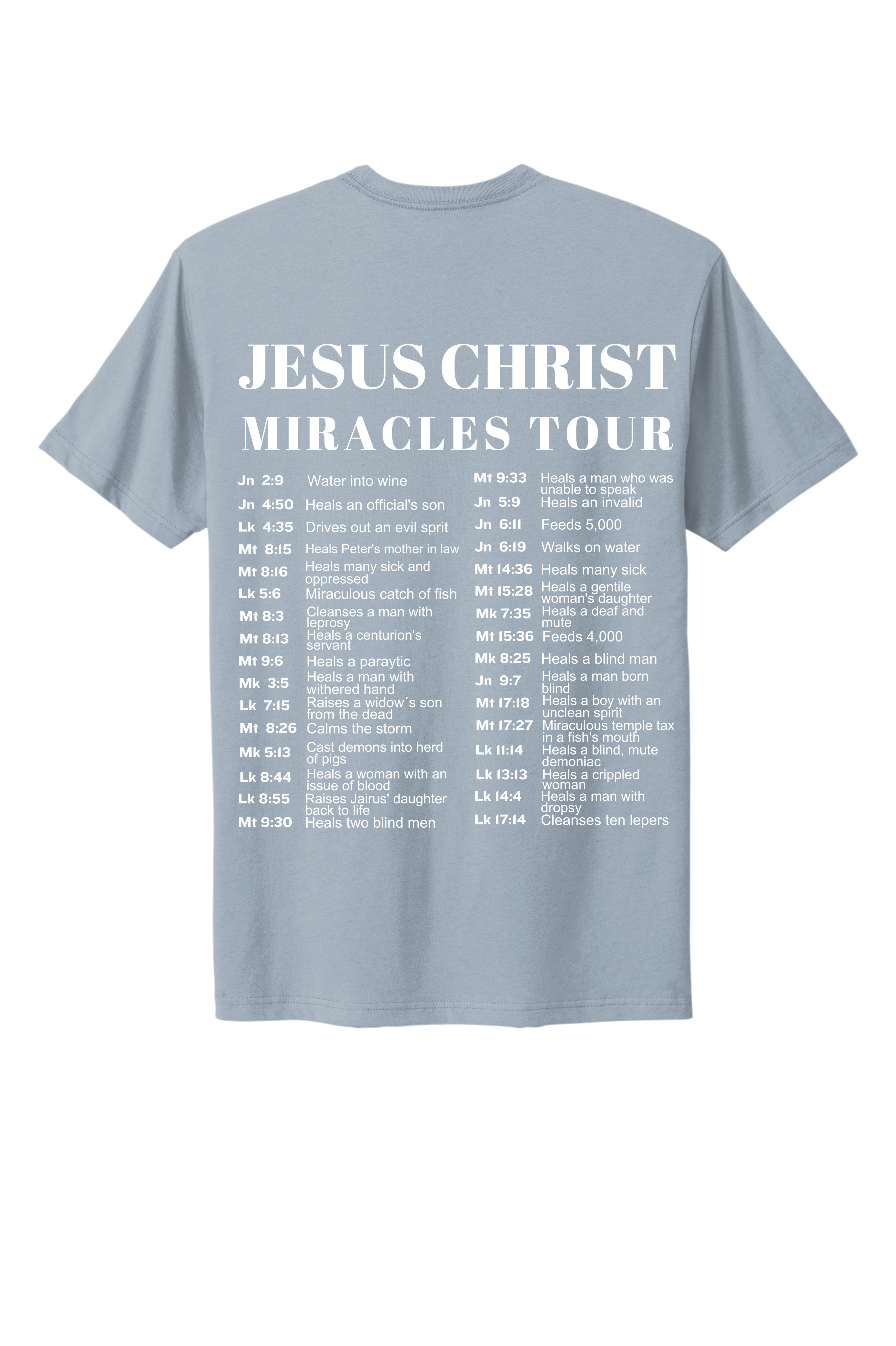 Jesus Miracles Tour