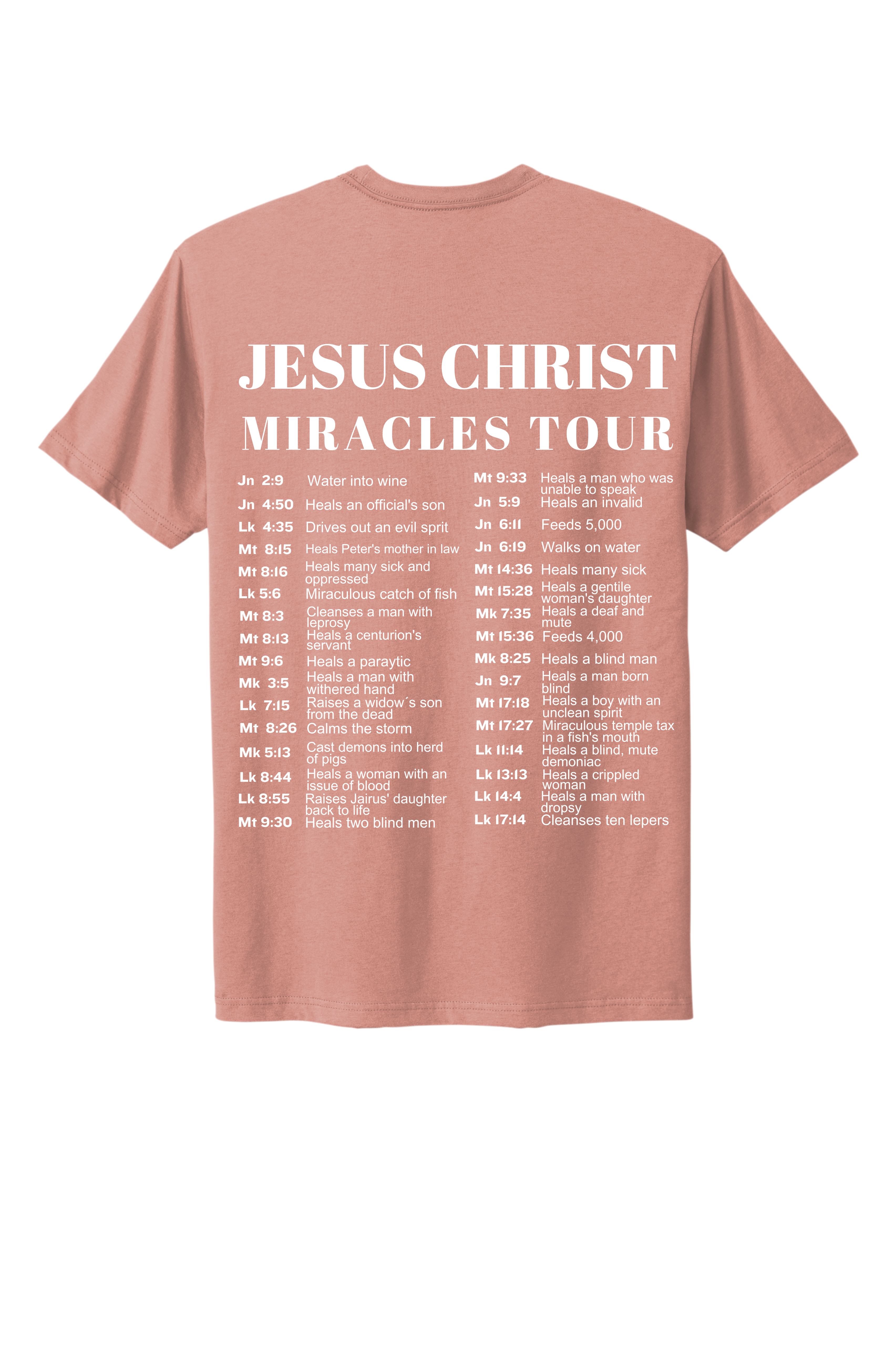 Jesus Miracles Tour