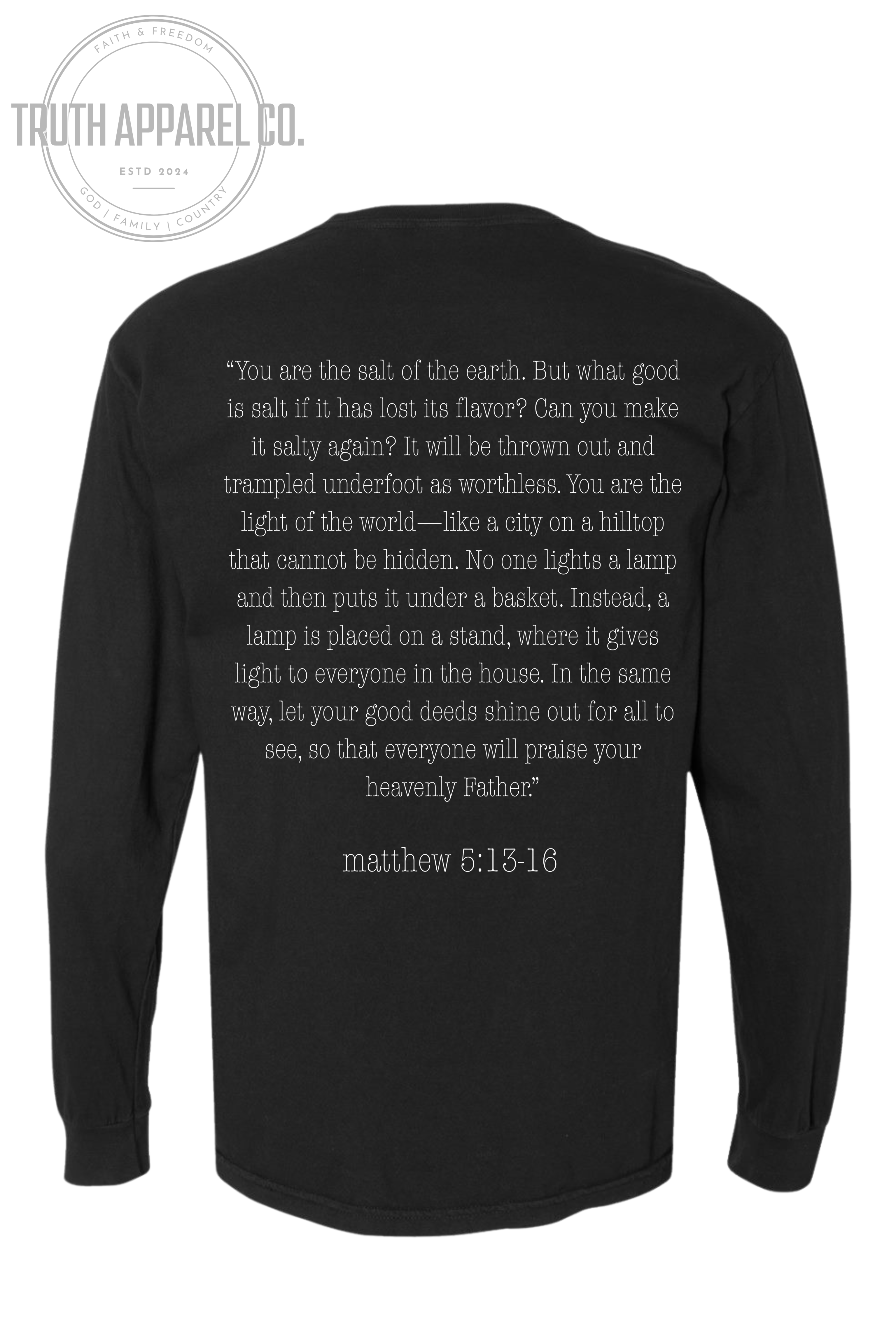 Shine bright. Stay salty. (Matthew 5:13-16)