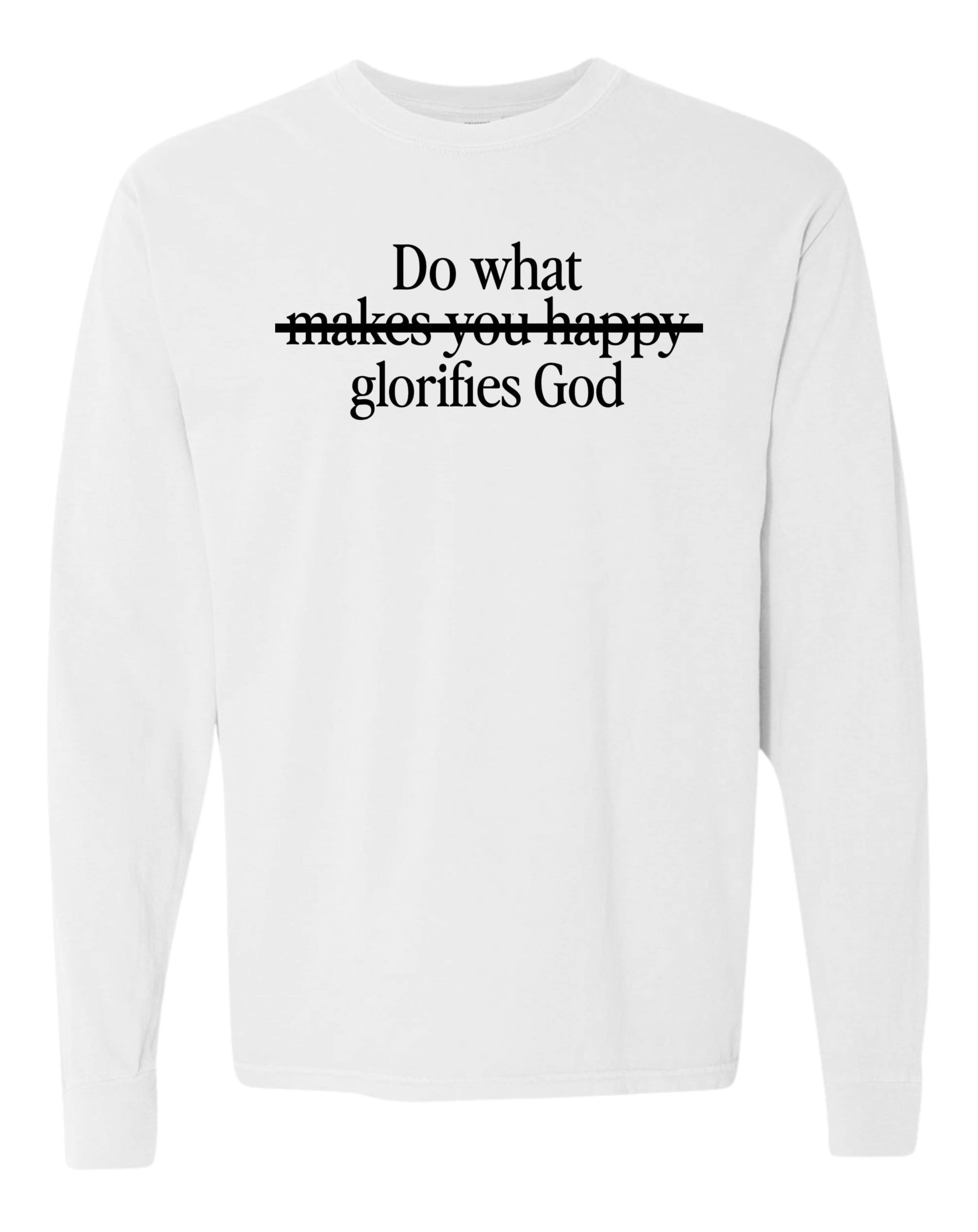 “Glorify God” Long Sleeve Tee