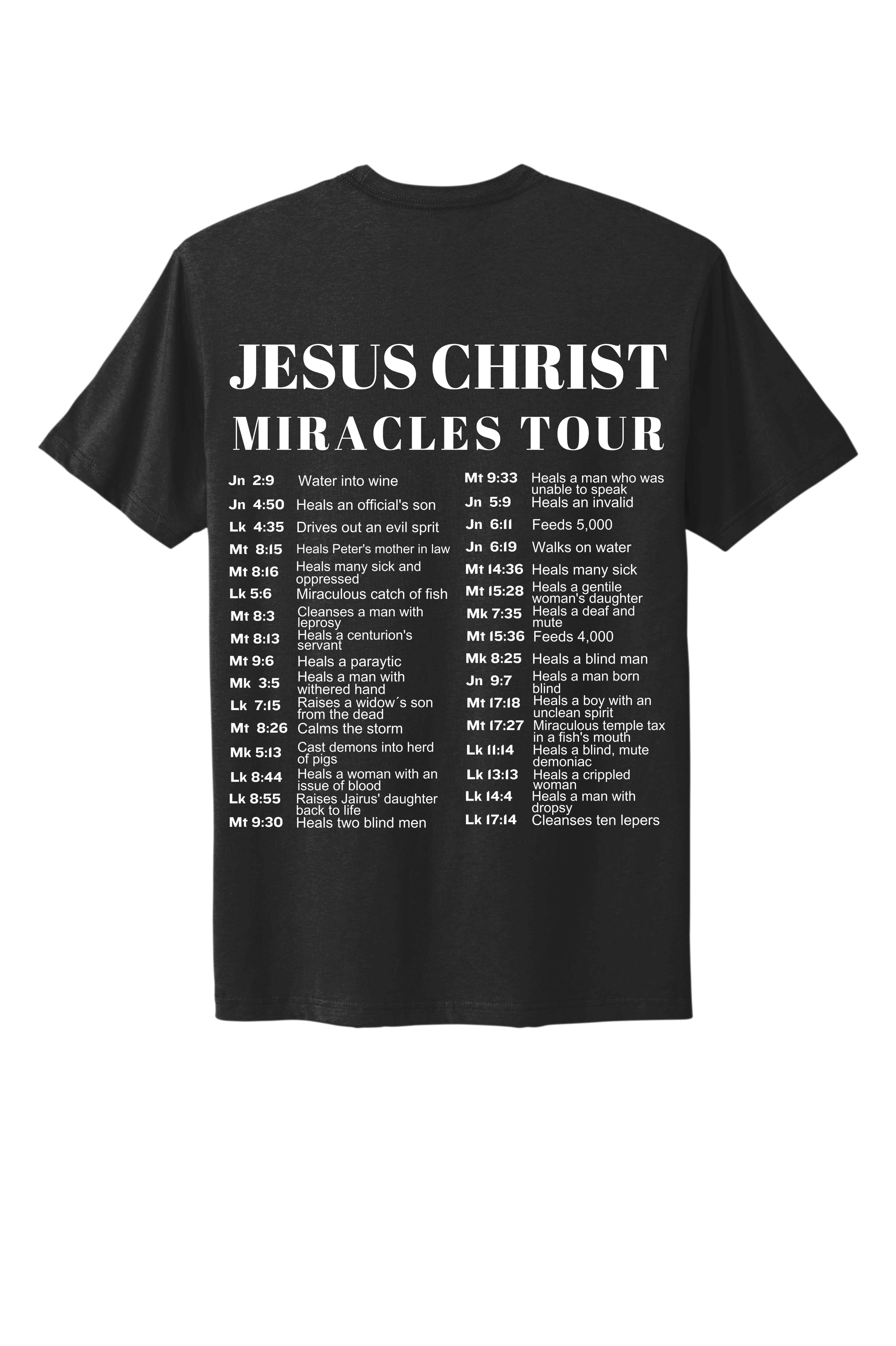 Jesus Miracles Tour