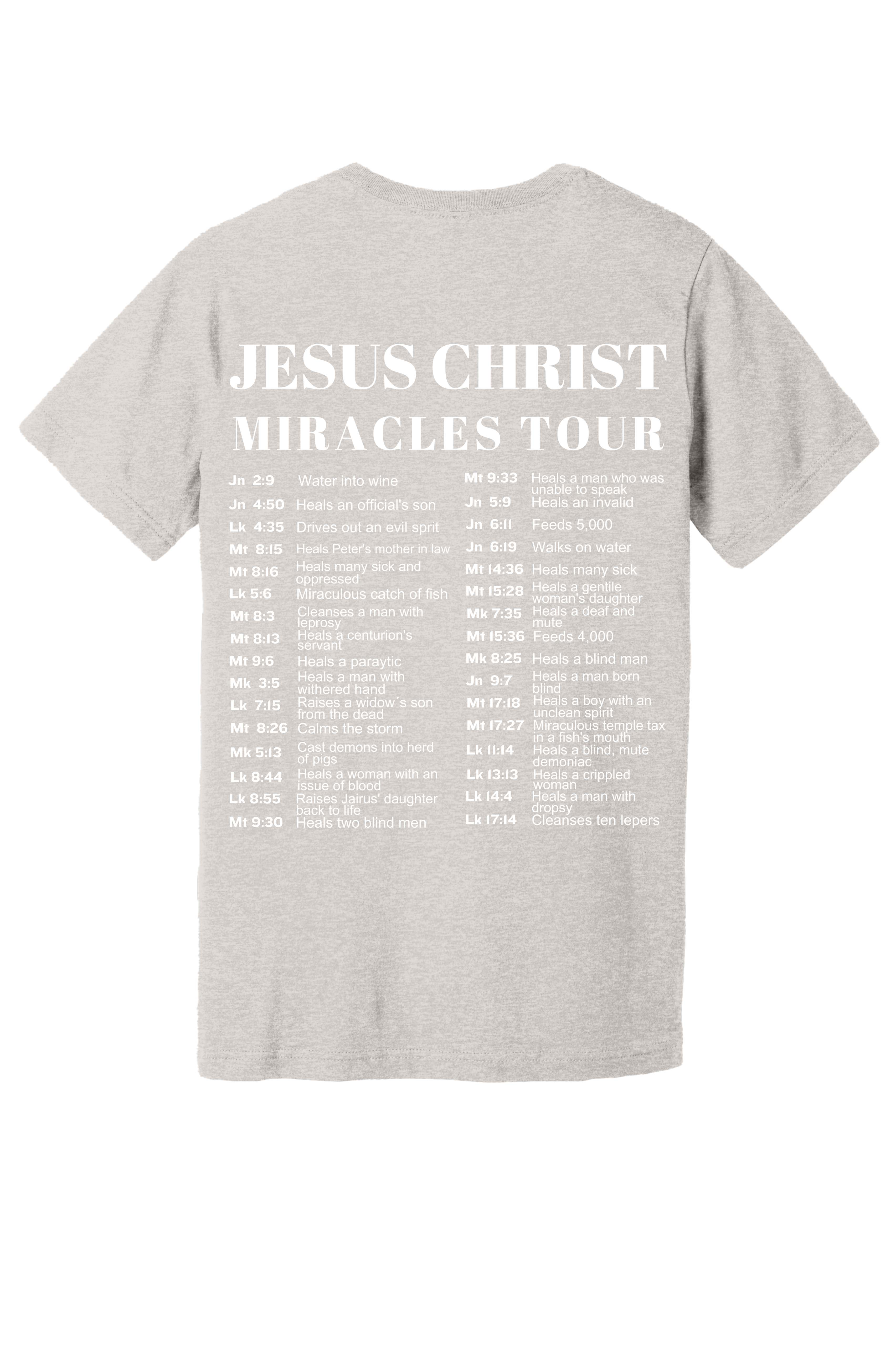 Jesus Miracles Tour
