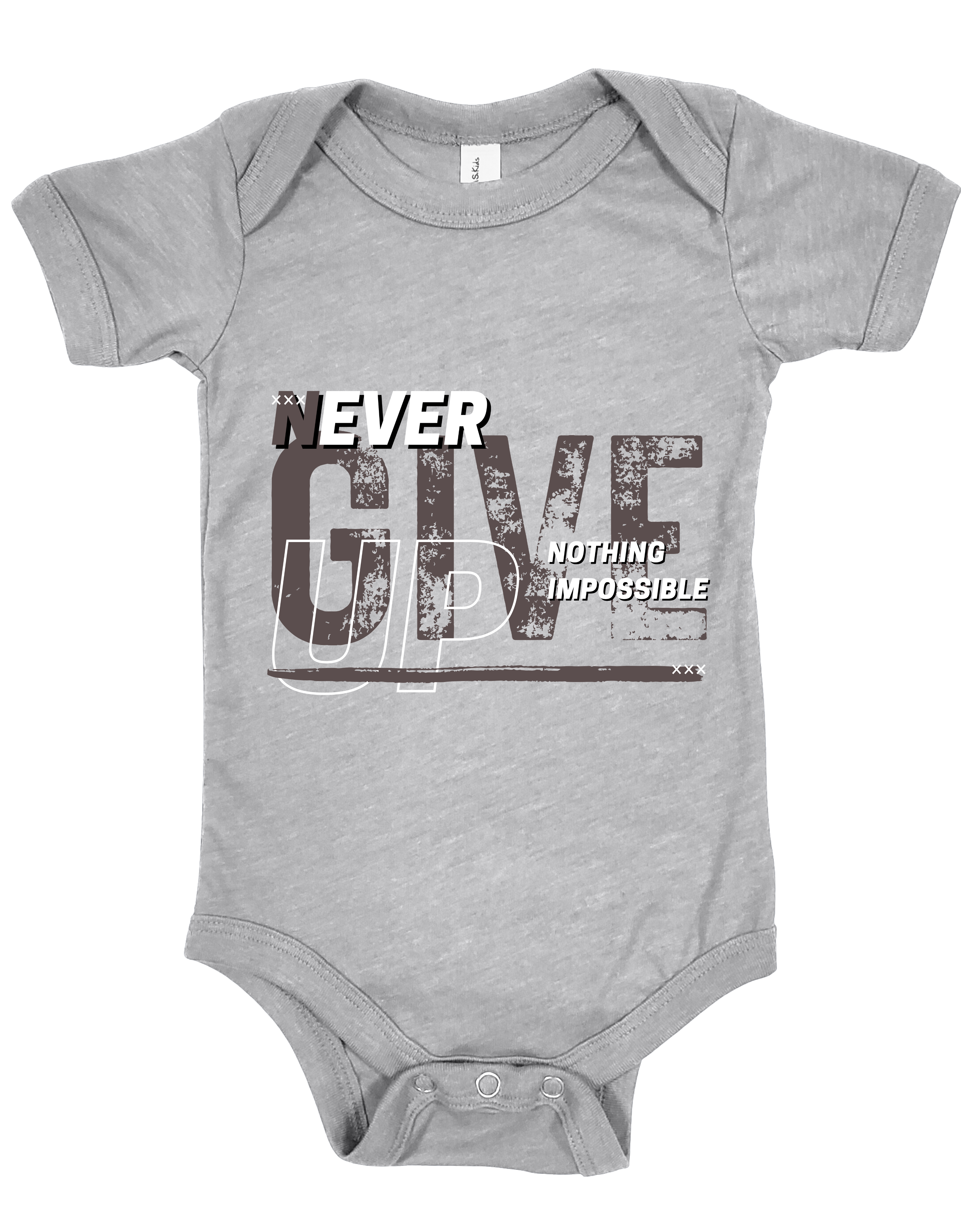Never Give Up (onesie)