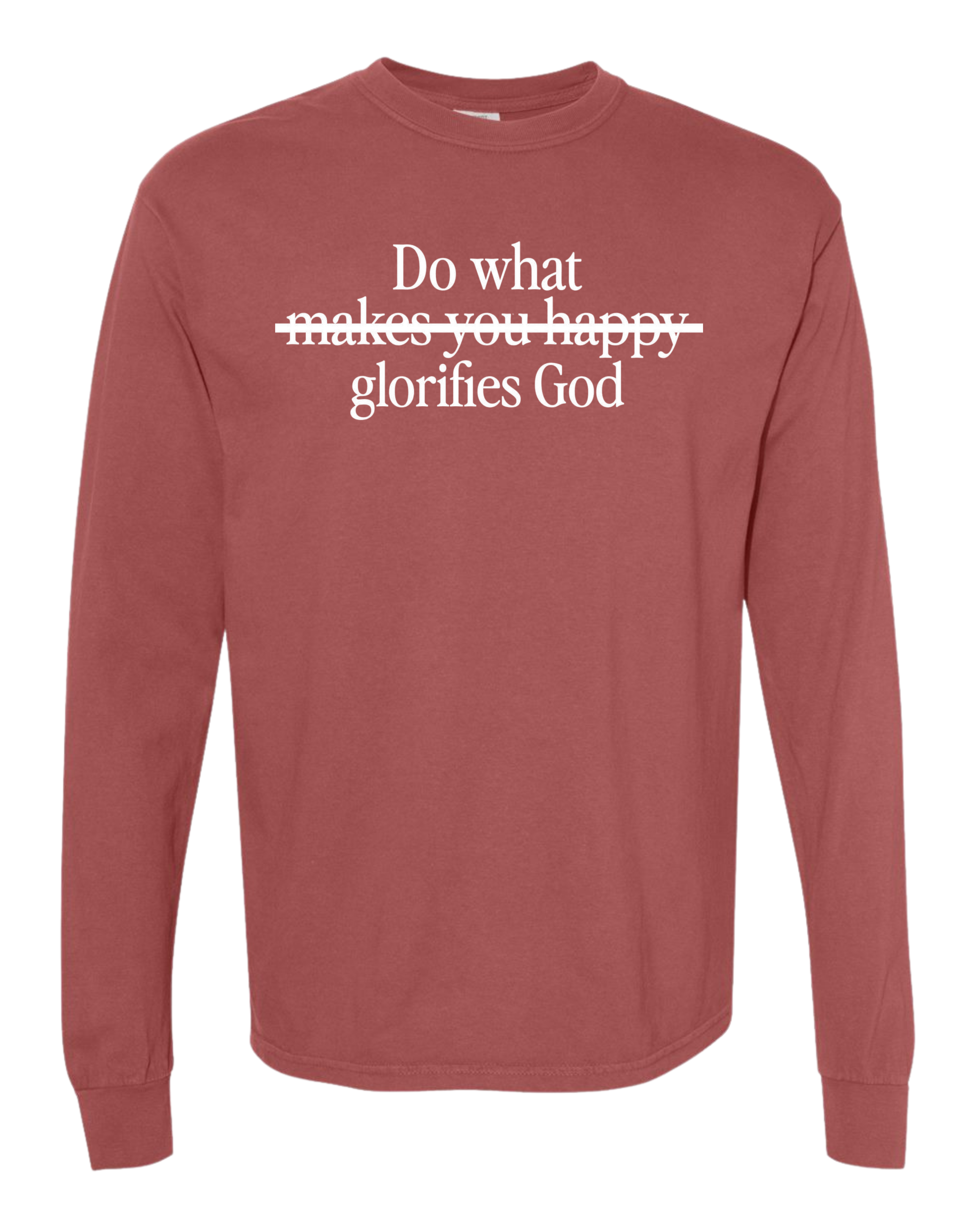 “Glorify God” Long Sleeve Tee