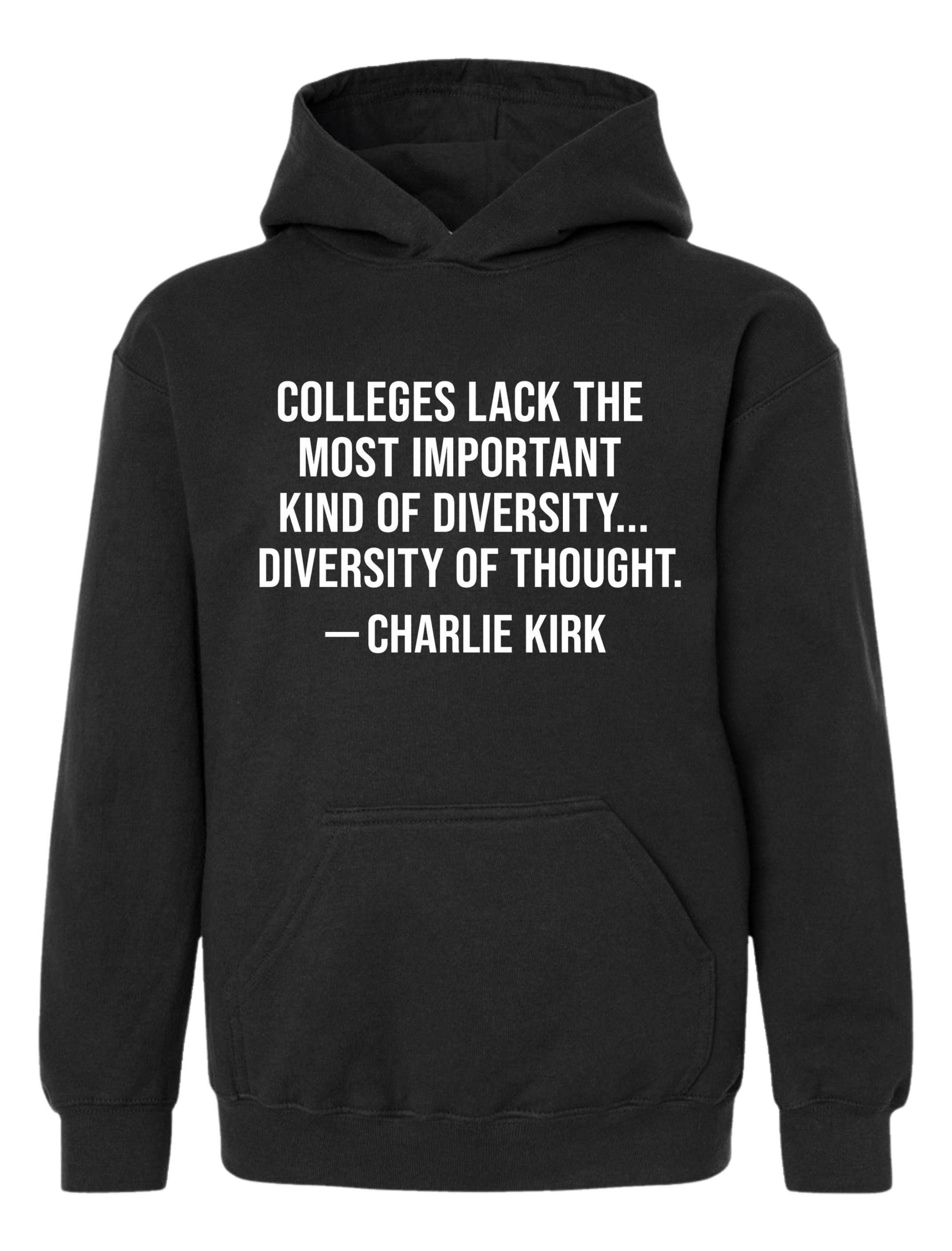 College Lacks Diversity Hoodie