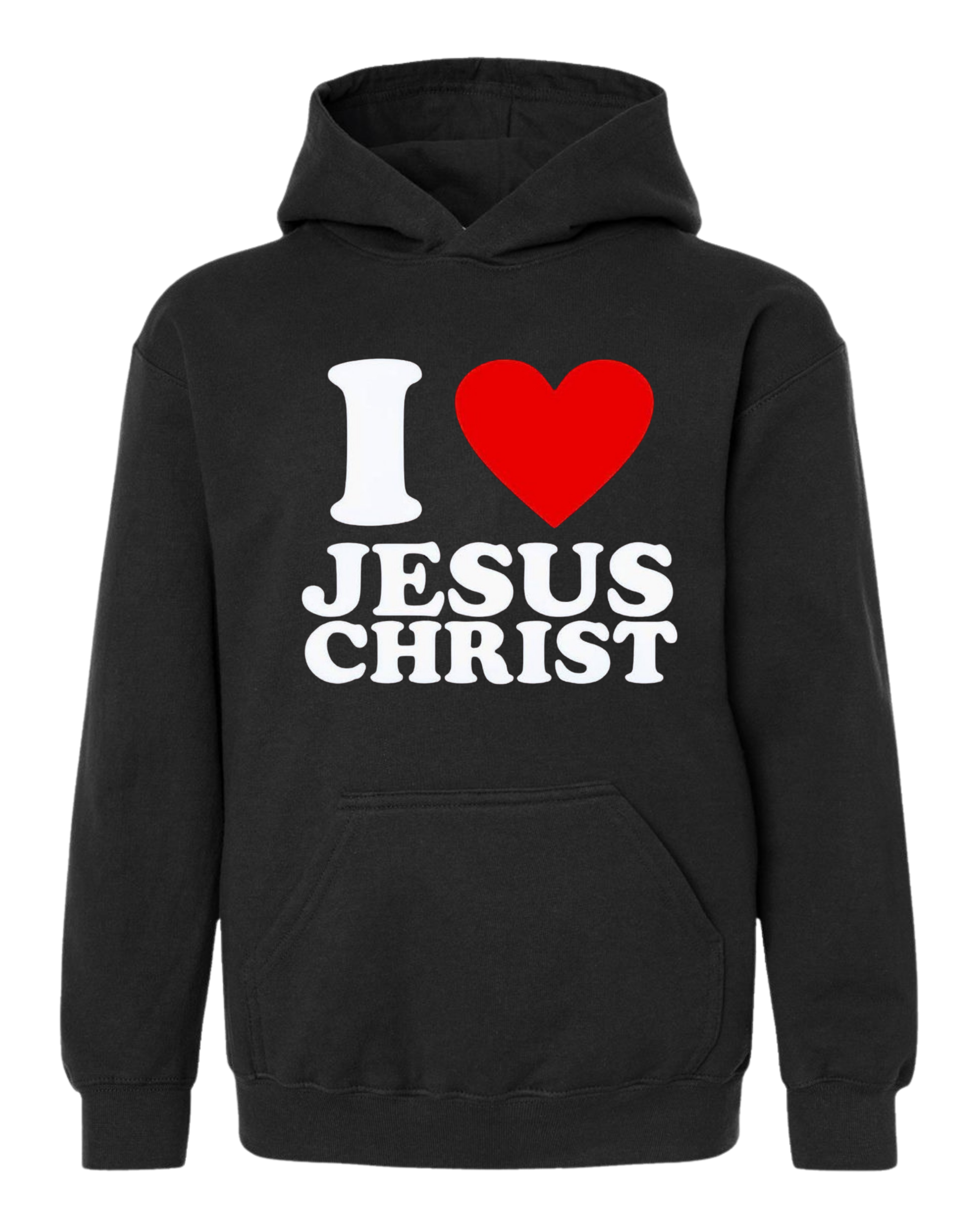 "I Love Jesus" Youth Hoodie