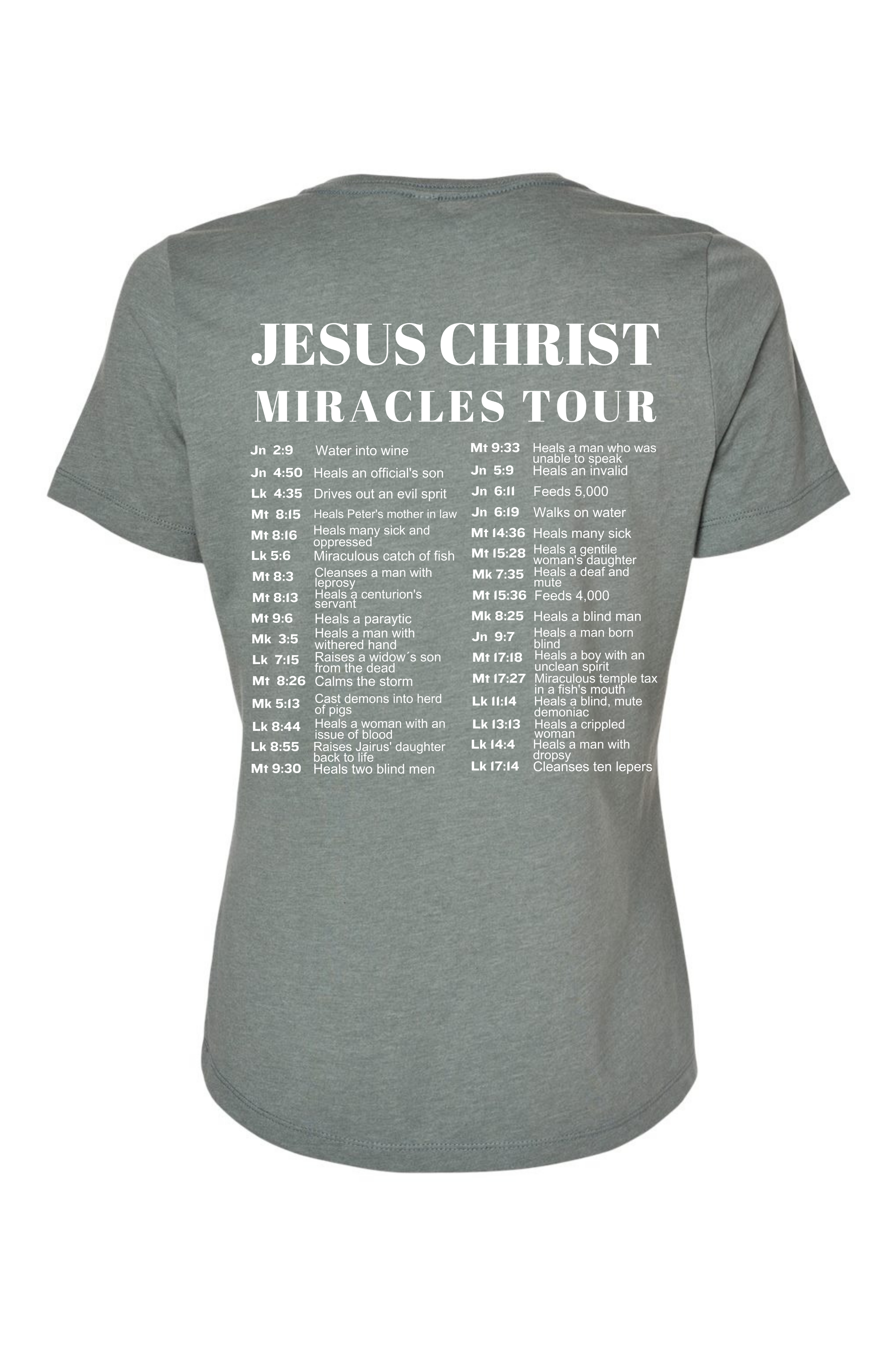 Jesus Miracle Tour (Women's)
