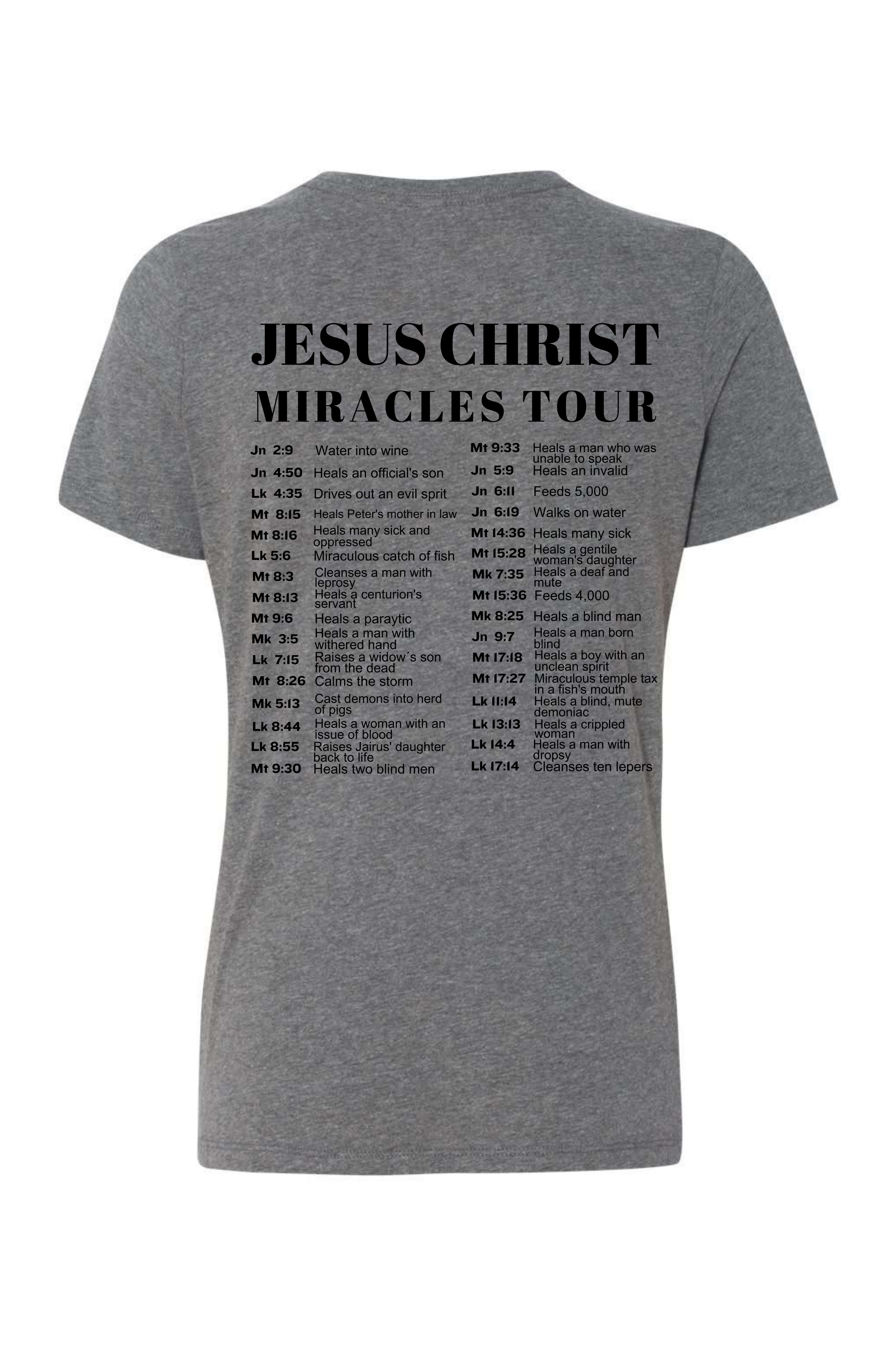 Jesus Miracle Tour (Women's)