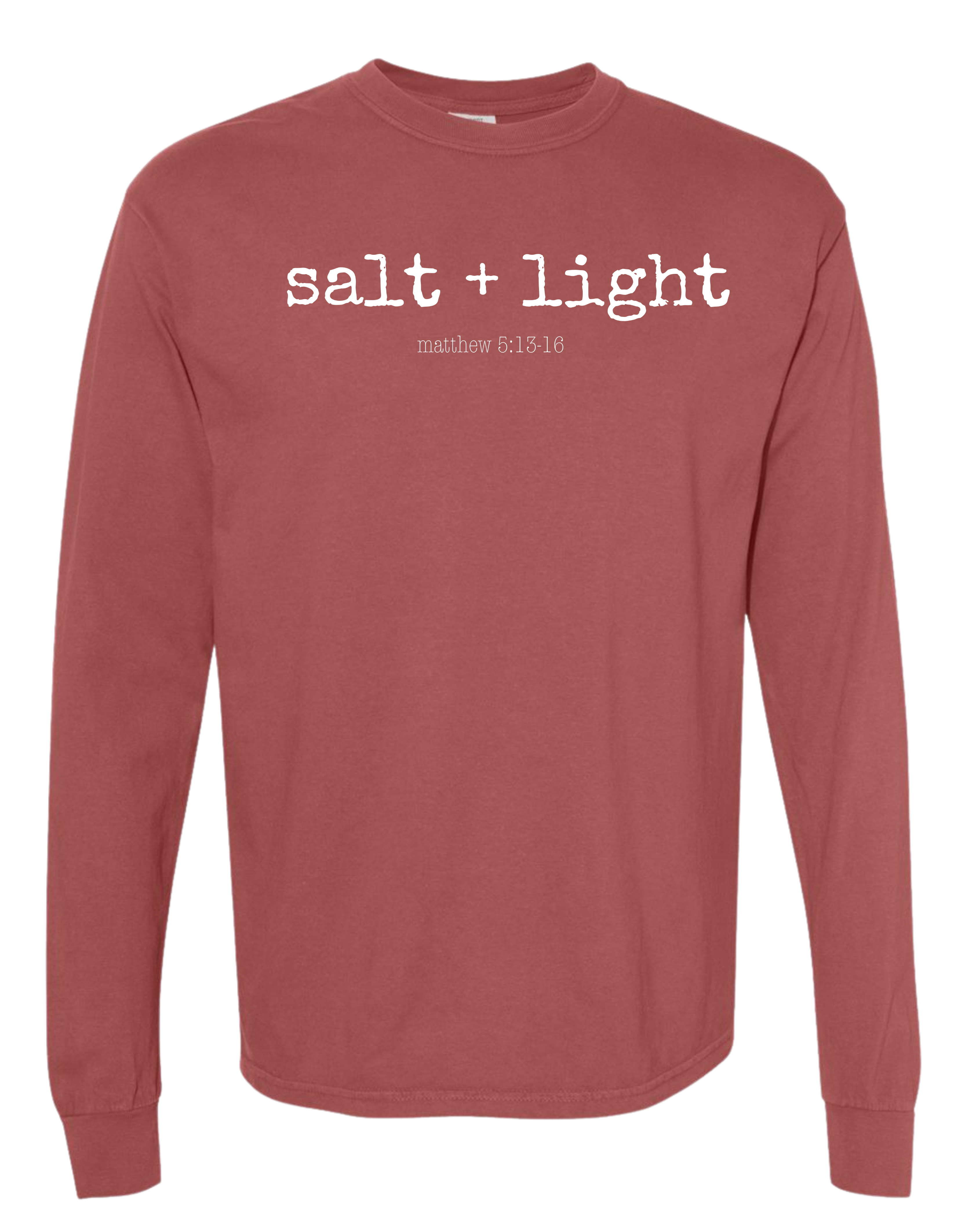 Salt + Light Long Sleeve Tee – Matthew 5:13-16