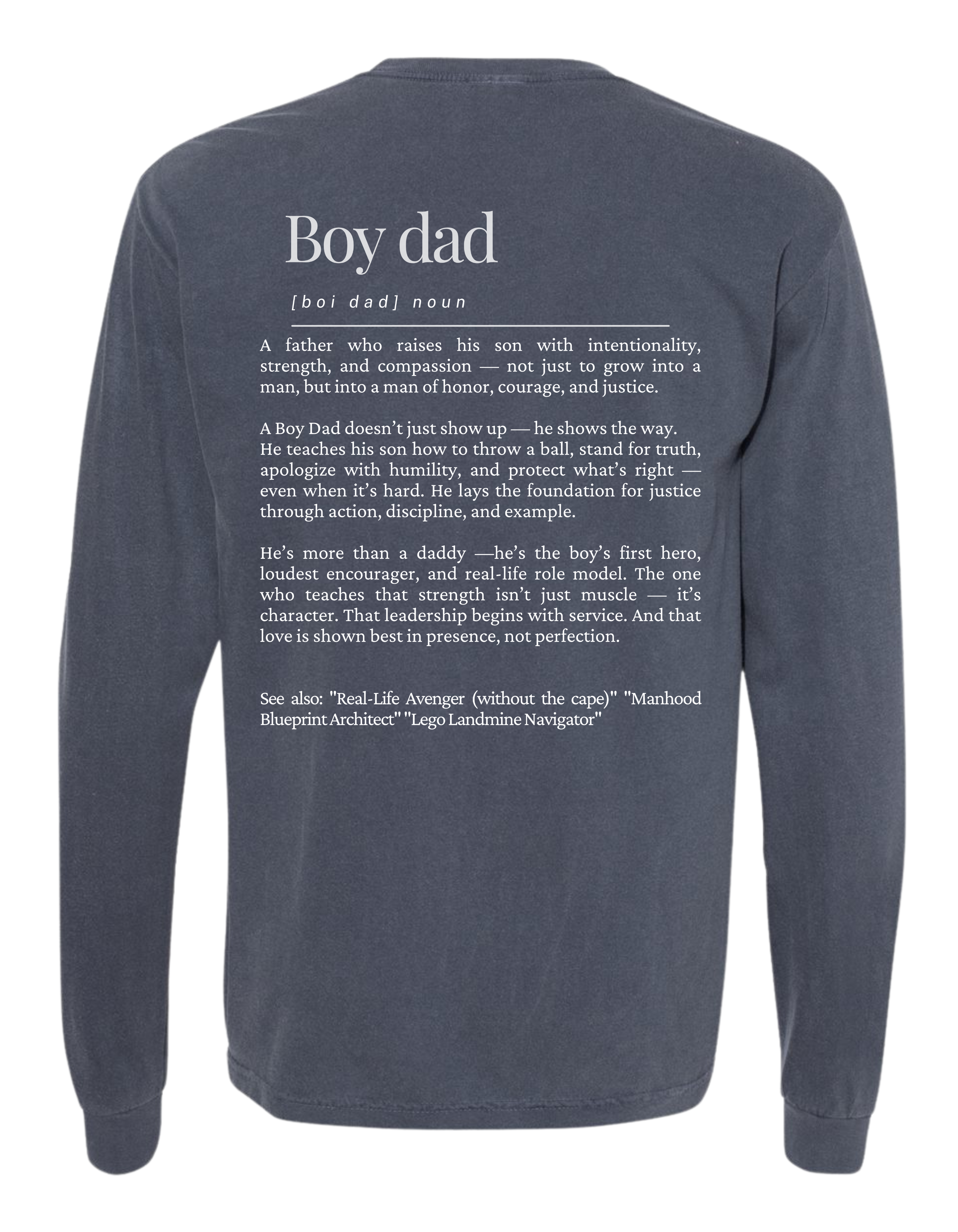 Boy Dad Long Sleeve