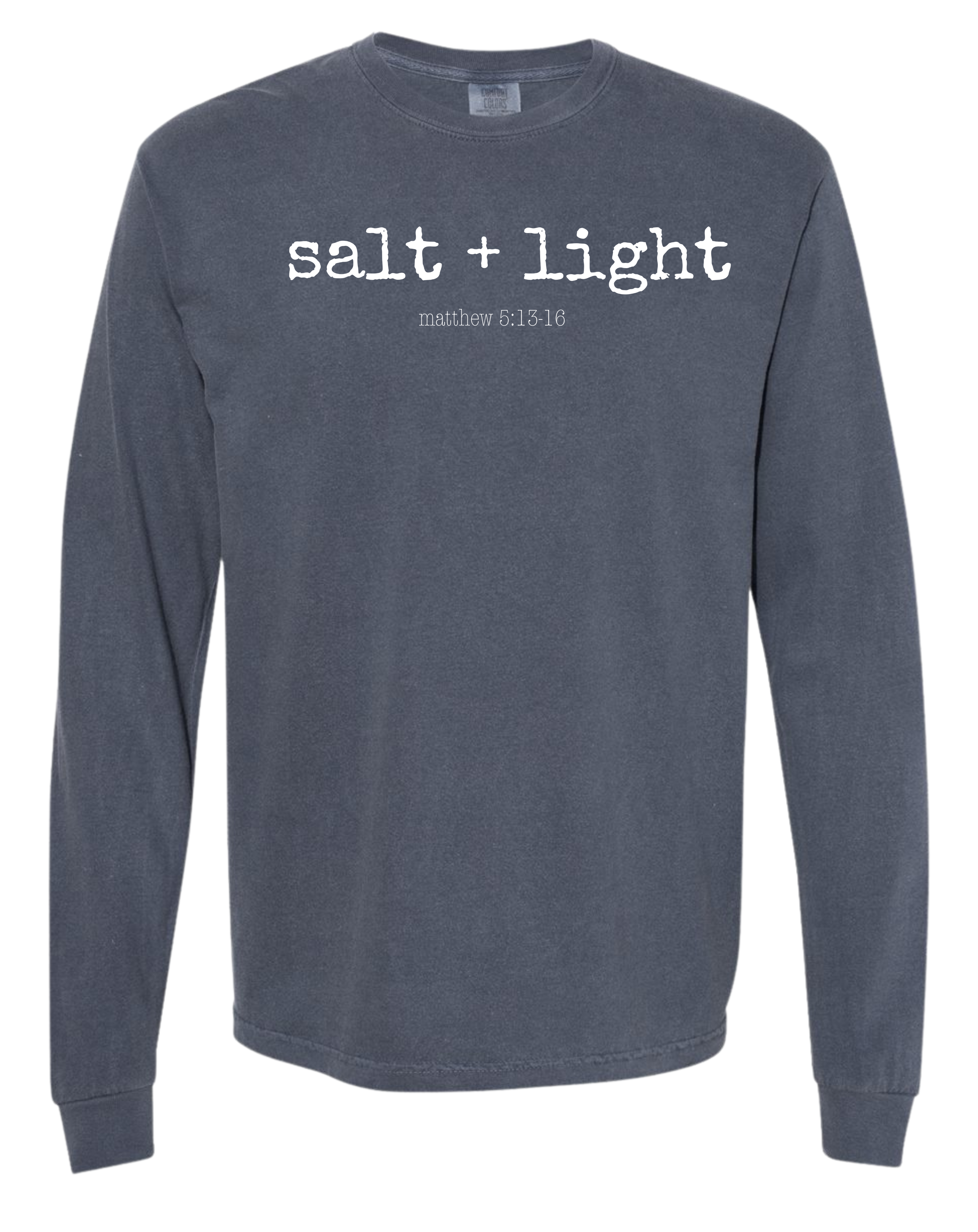 Salt + Light Long Sleeve Tee – Matthew 5:13-16