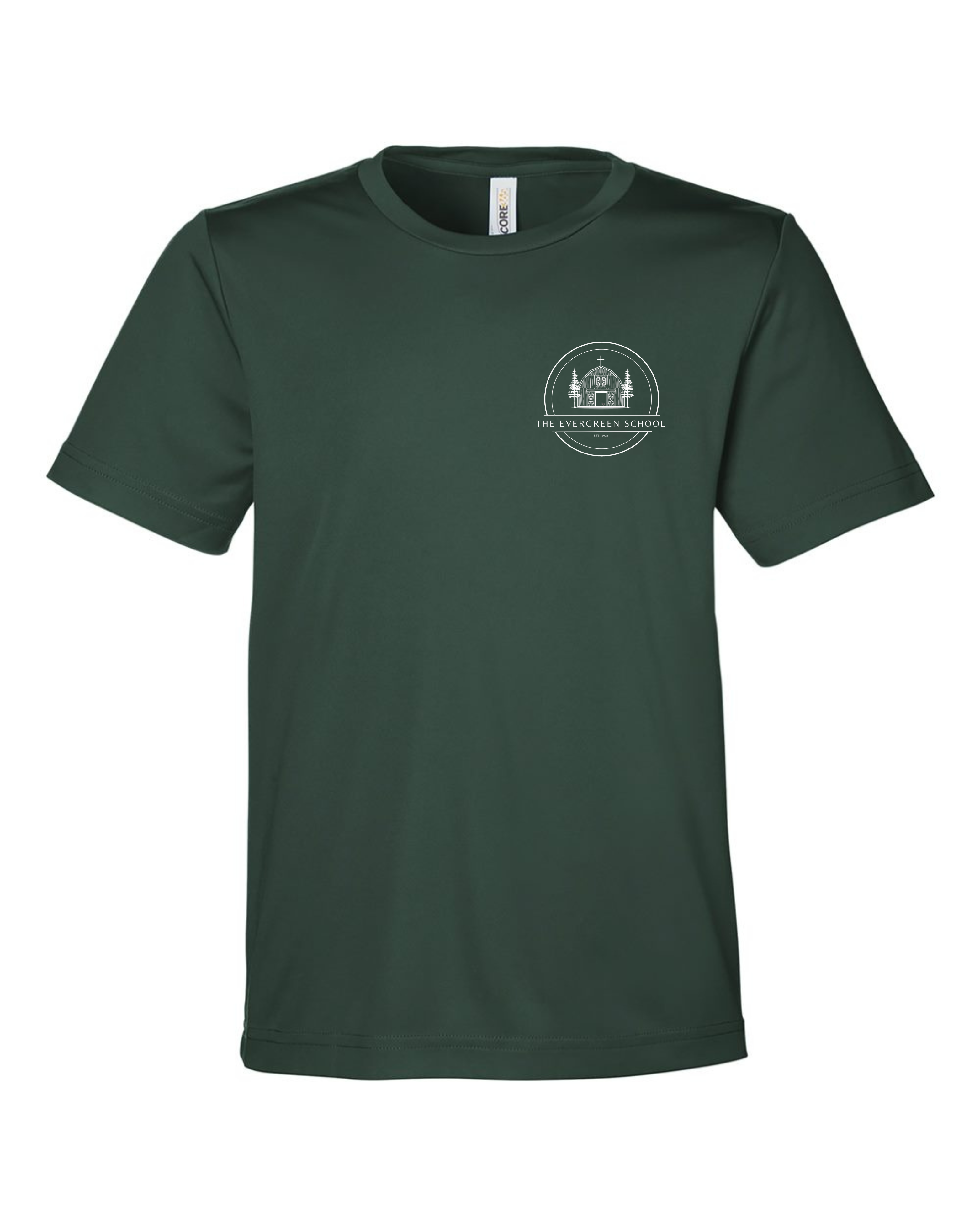 The Evergreen School Youth T-shirt (Polyester)