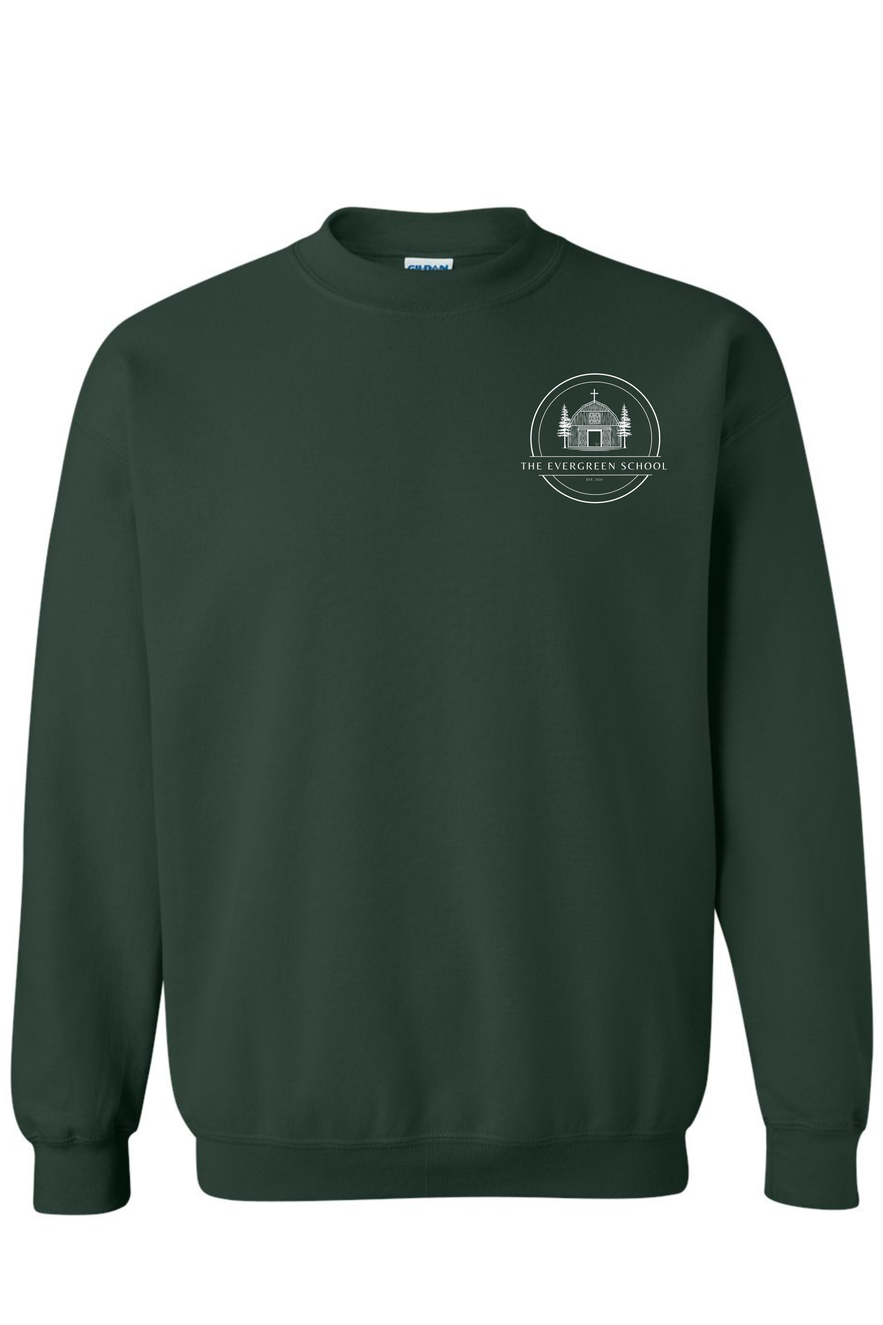 The Evergreen School Crew Sweatshirt (Adult)