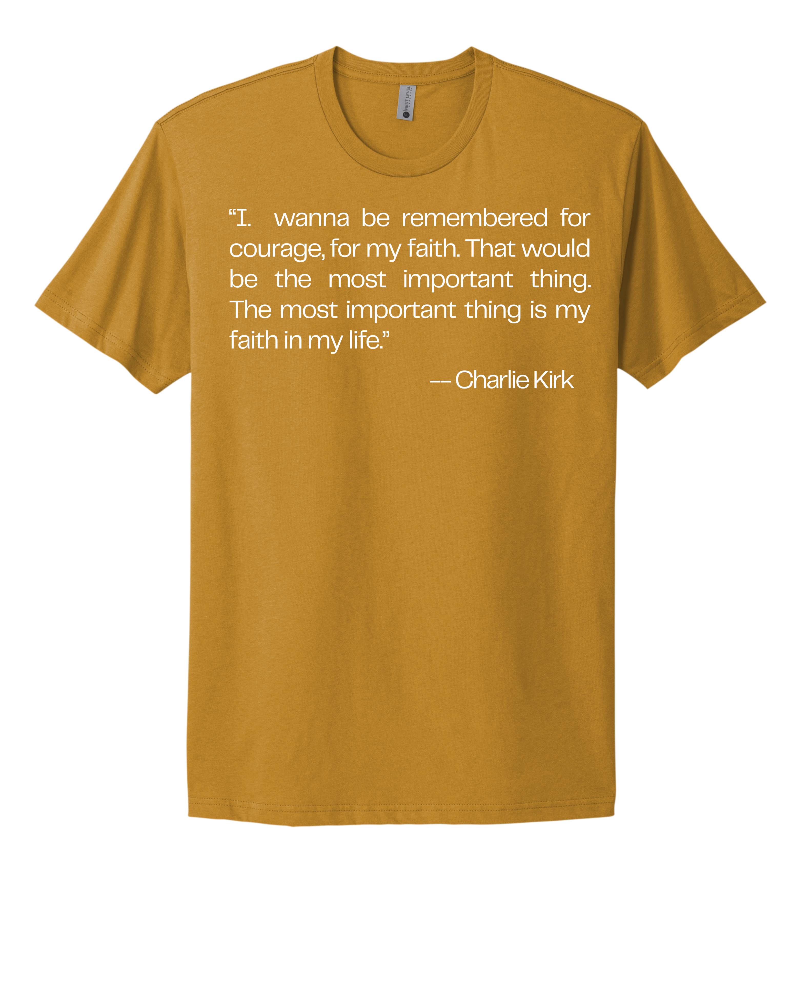 Legendary Tribute Short Sleeve (Men) – Honoring Charlie Kirk