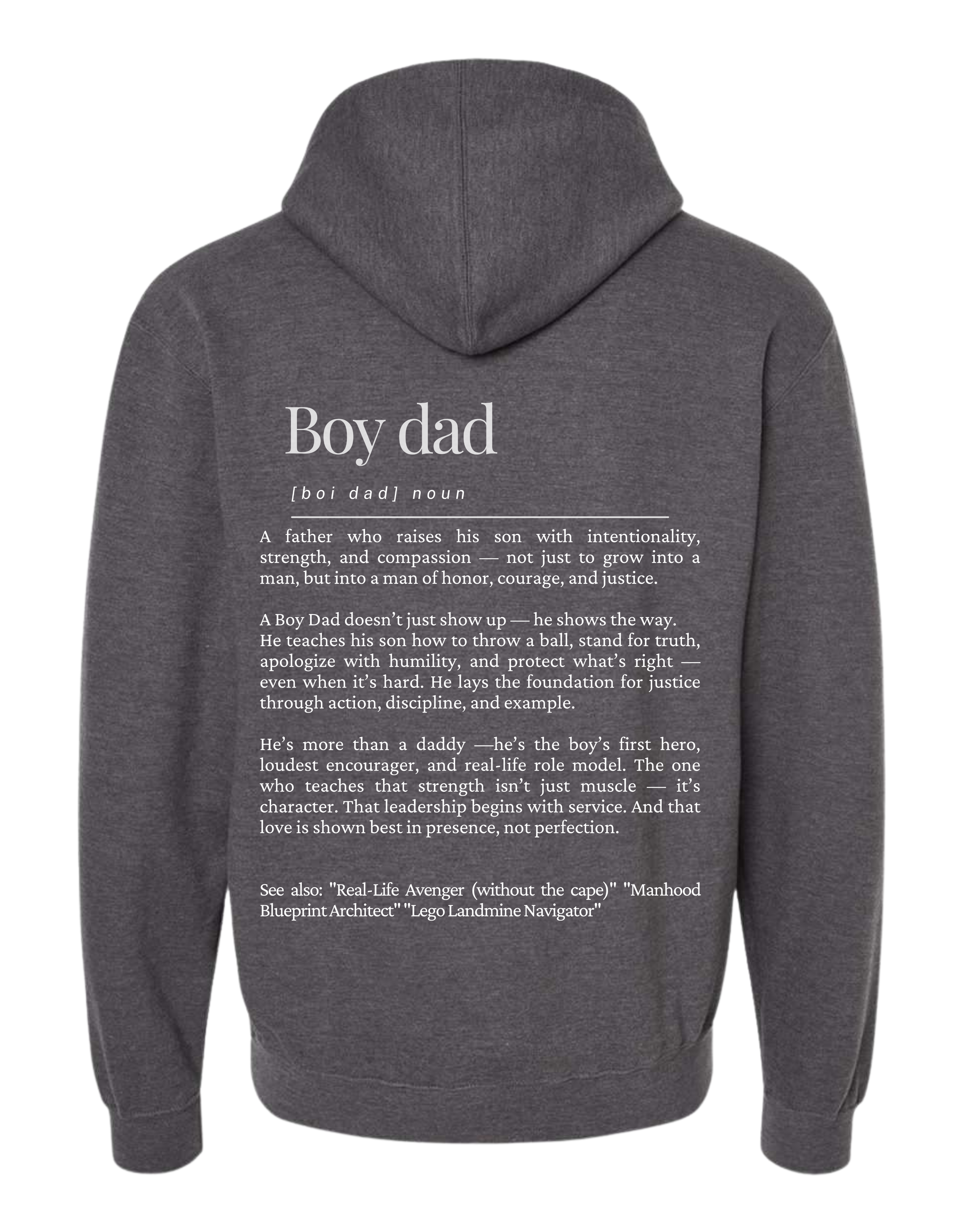 Boy Dad Hoodie