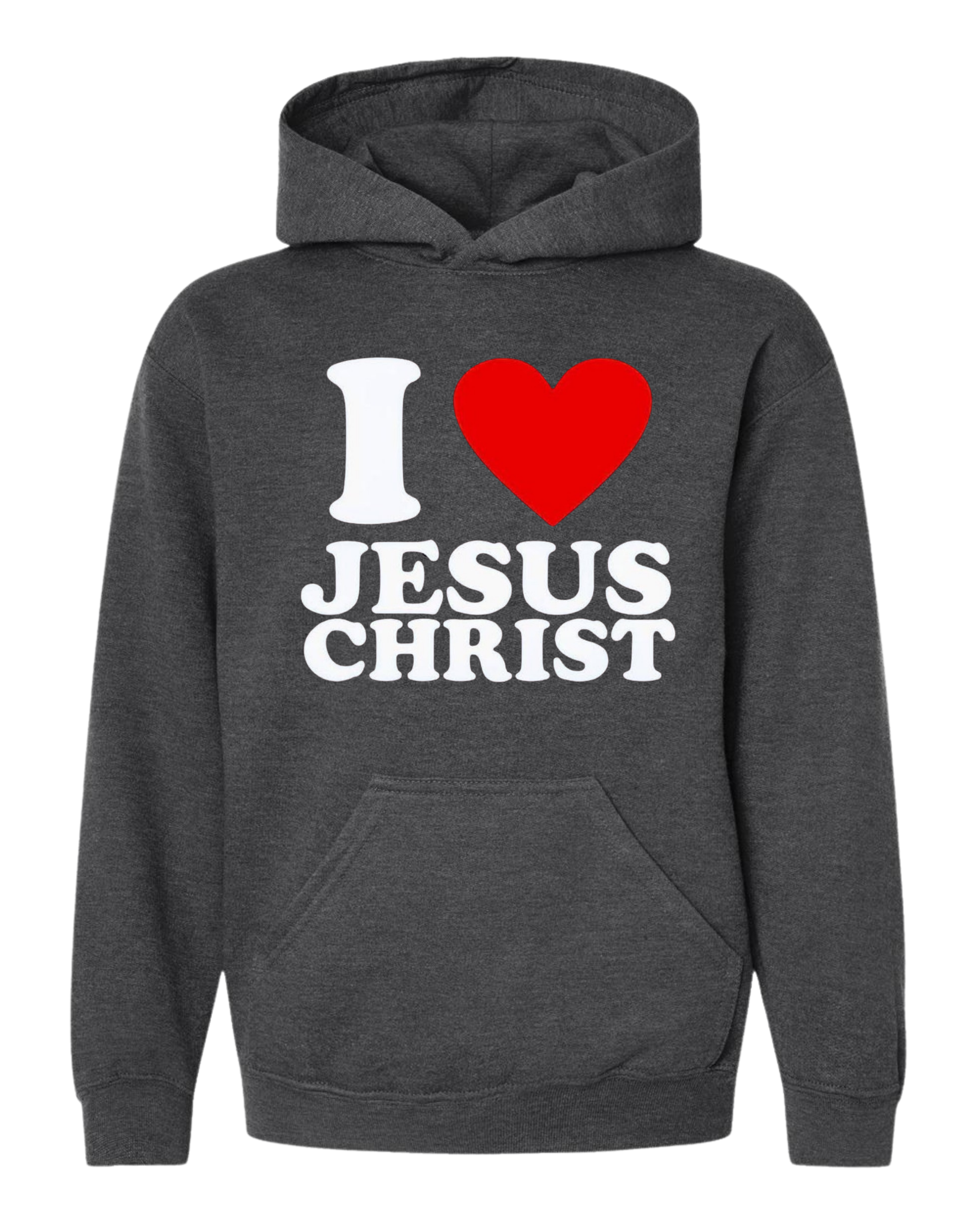 "I Love Jesus" Youth Hoodie