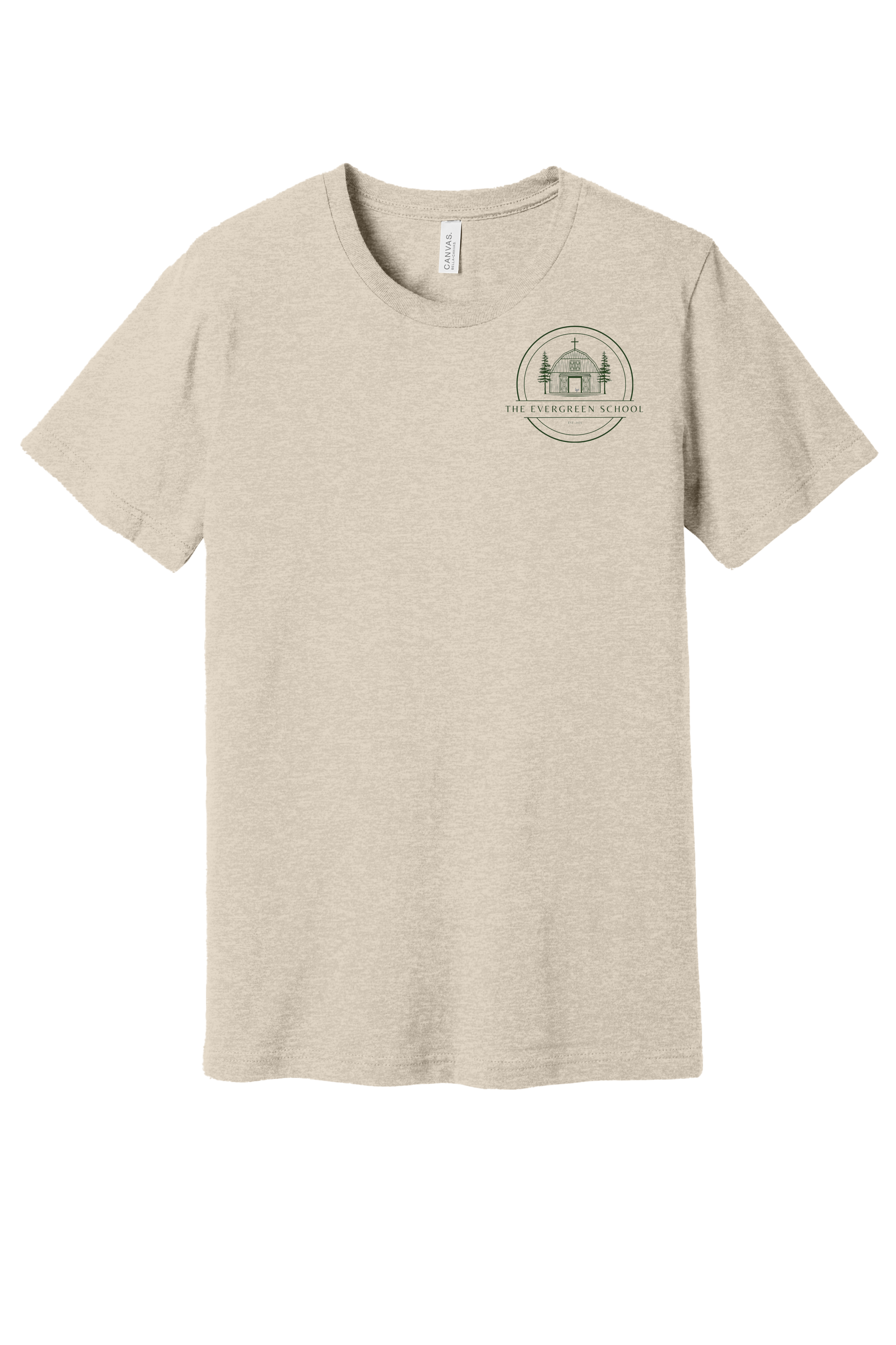 The Evergreen School Adult T-shirt