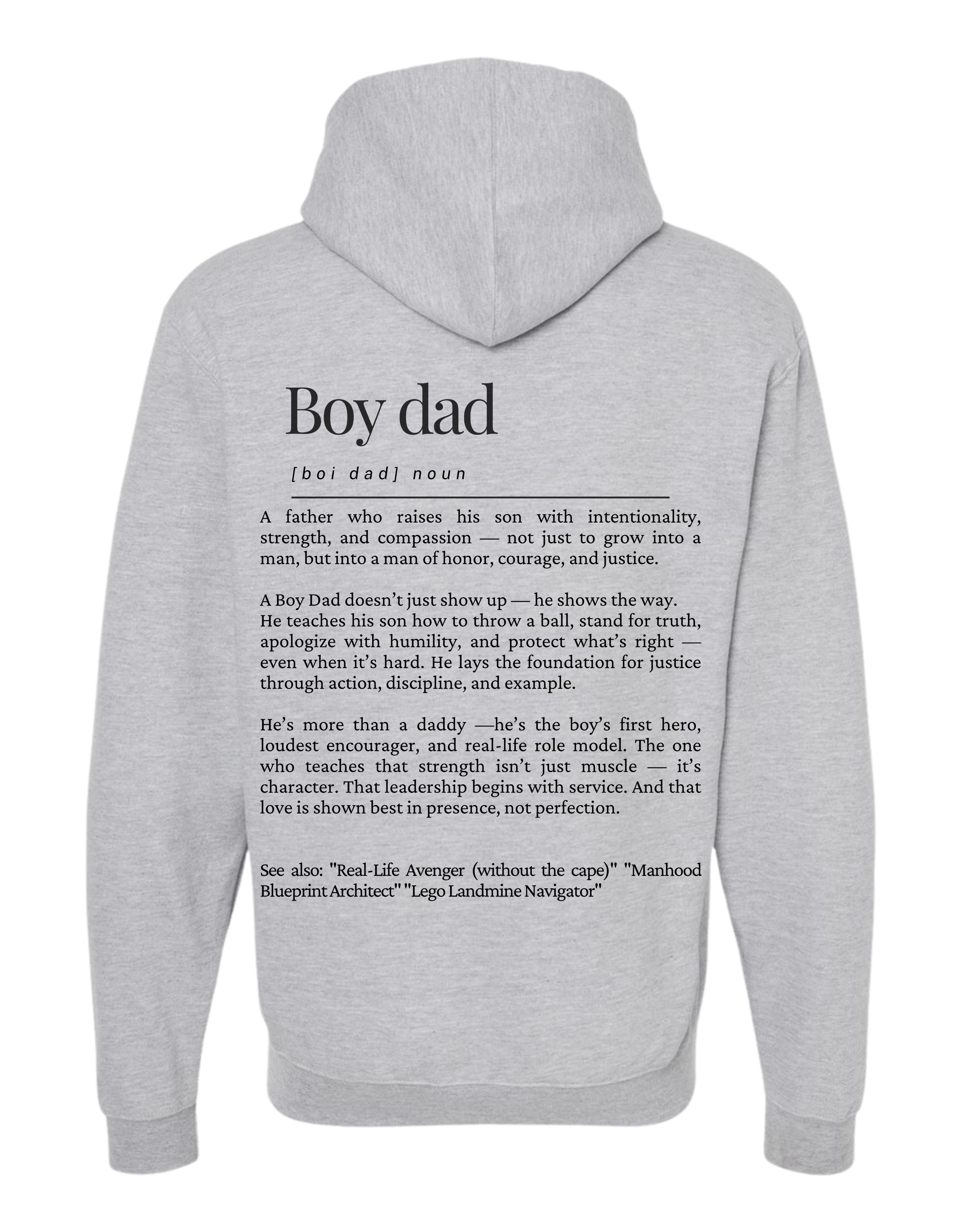 Boy Dad Hoodie