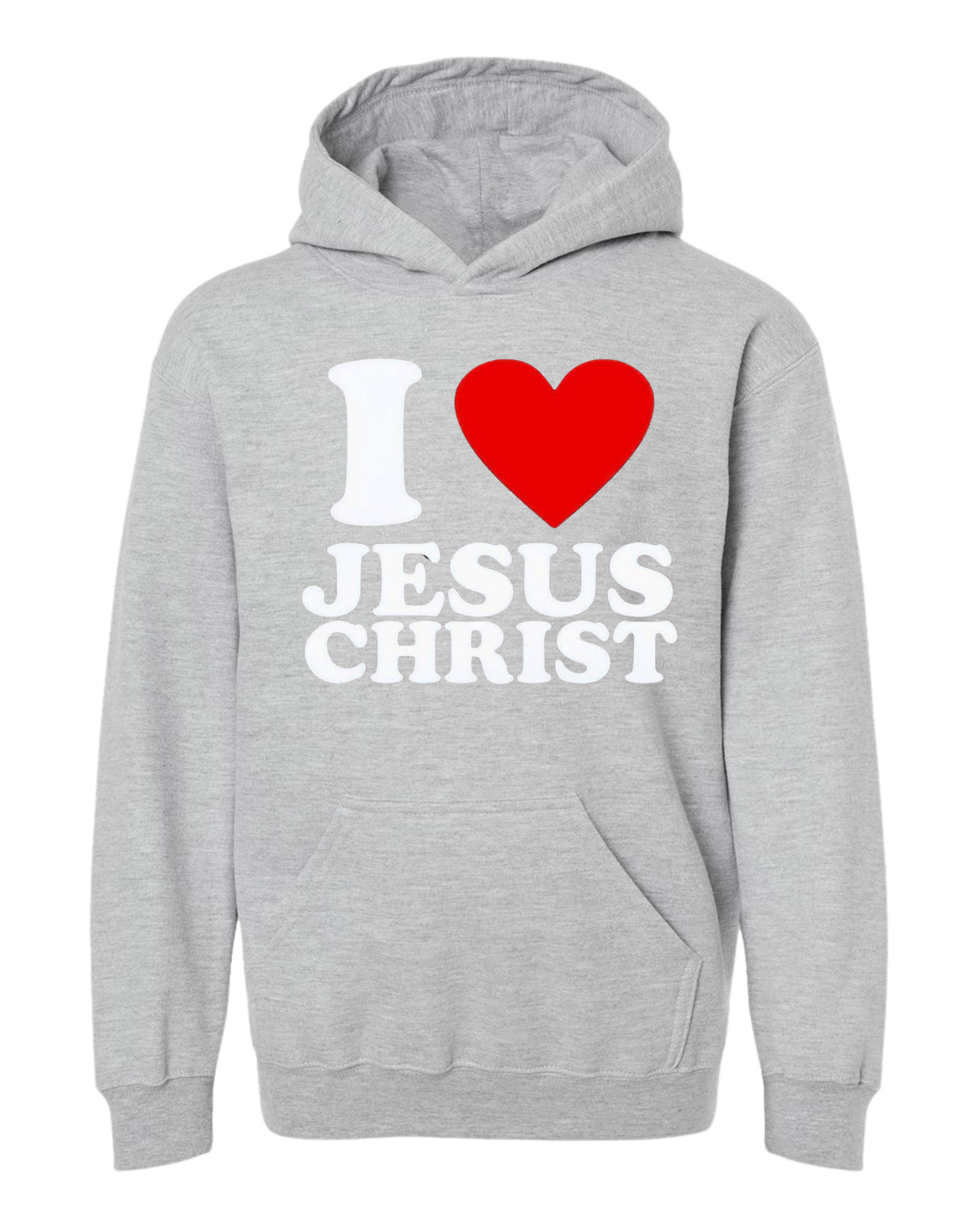 "I Love Jesus" Youth Hoodie
