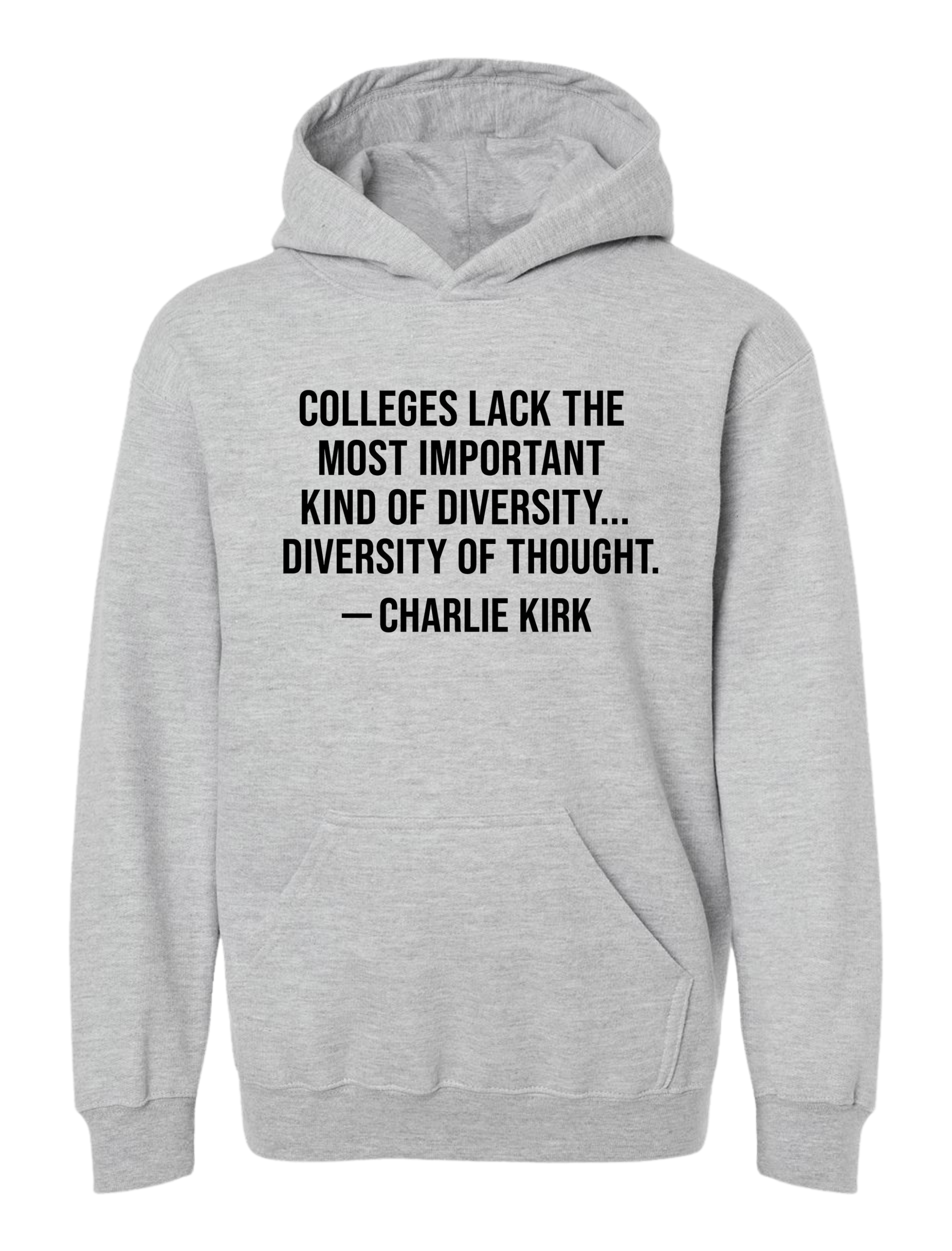 College Lacks Diversity Hoodie
