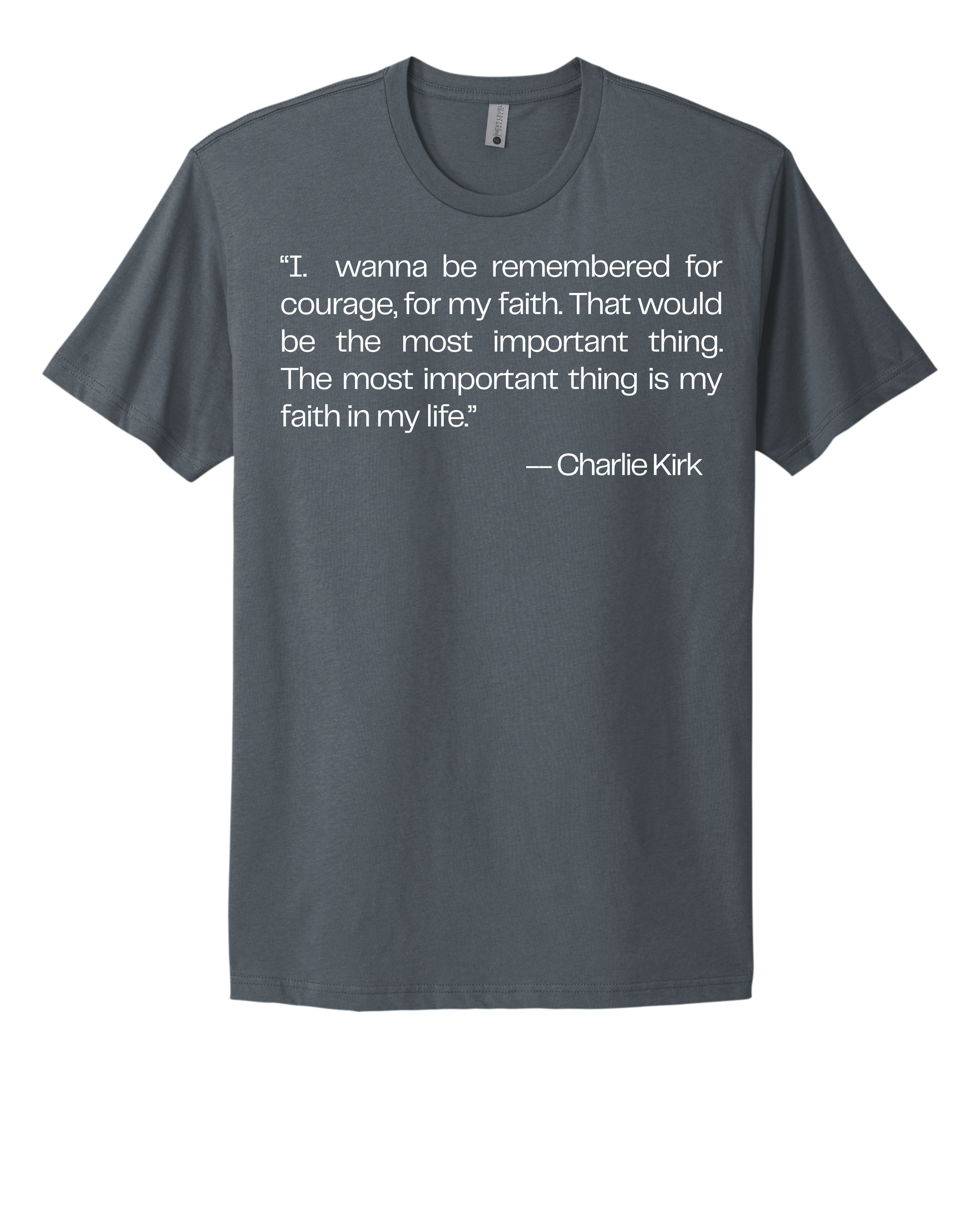 Legendary Tribute Short Sleeve (Men) – Honoring Charlie Kirk
