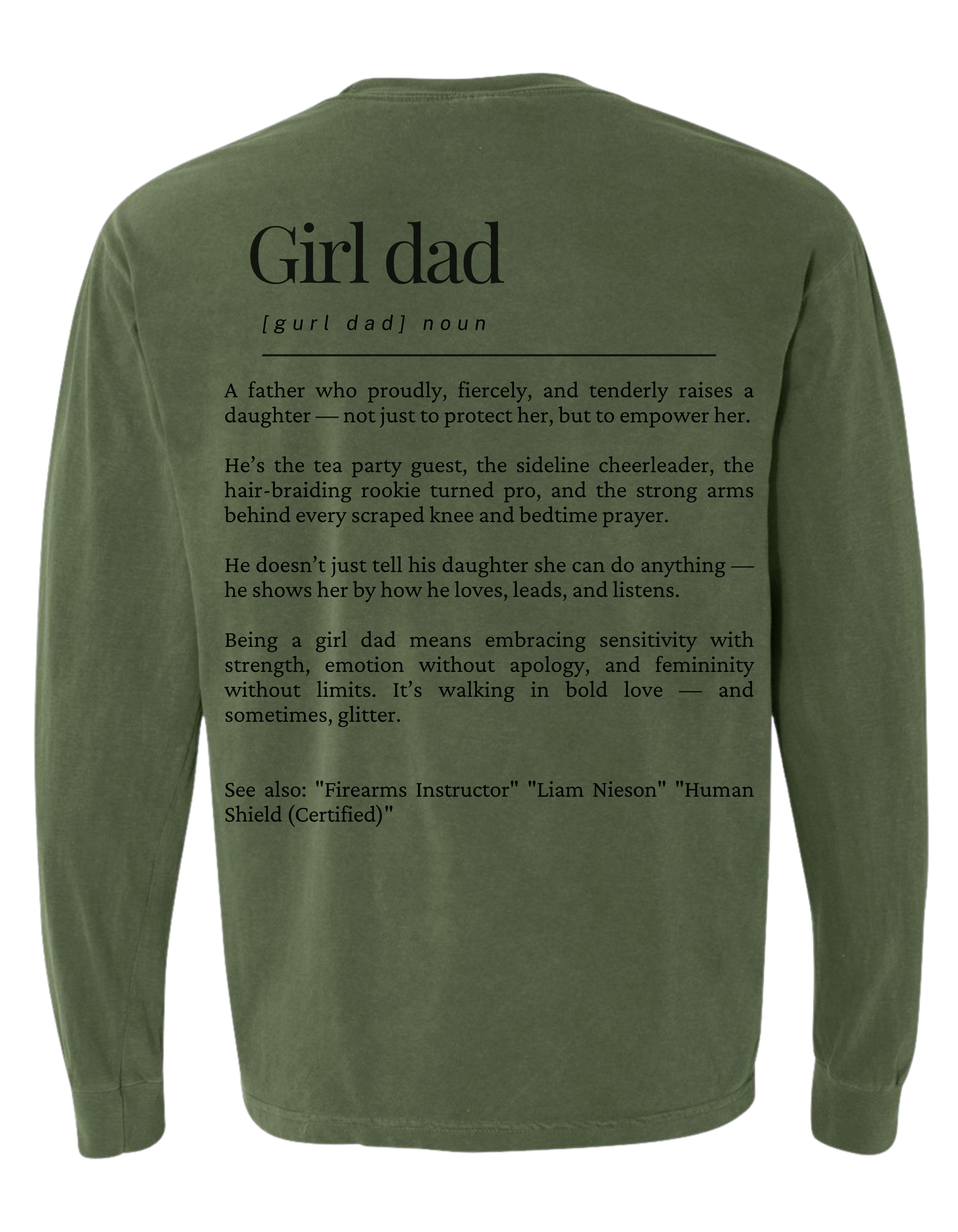 Girl Dad Long Sleeve