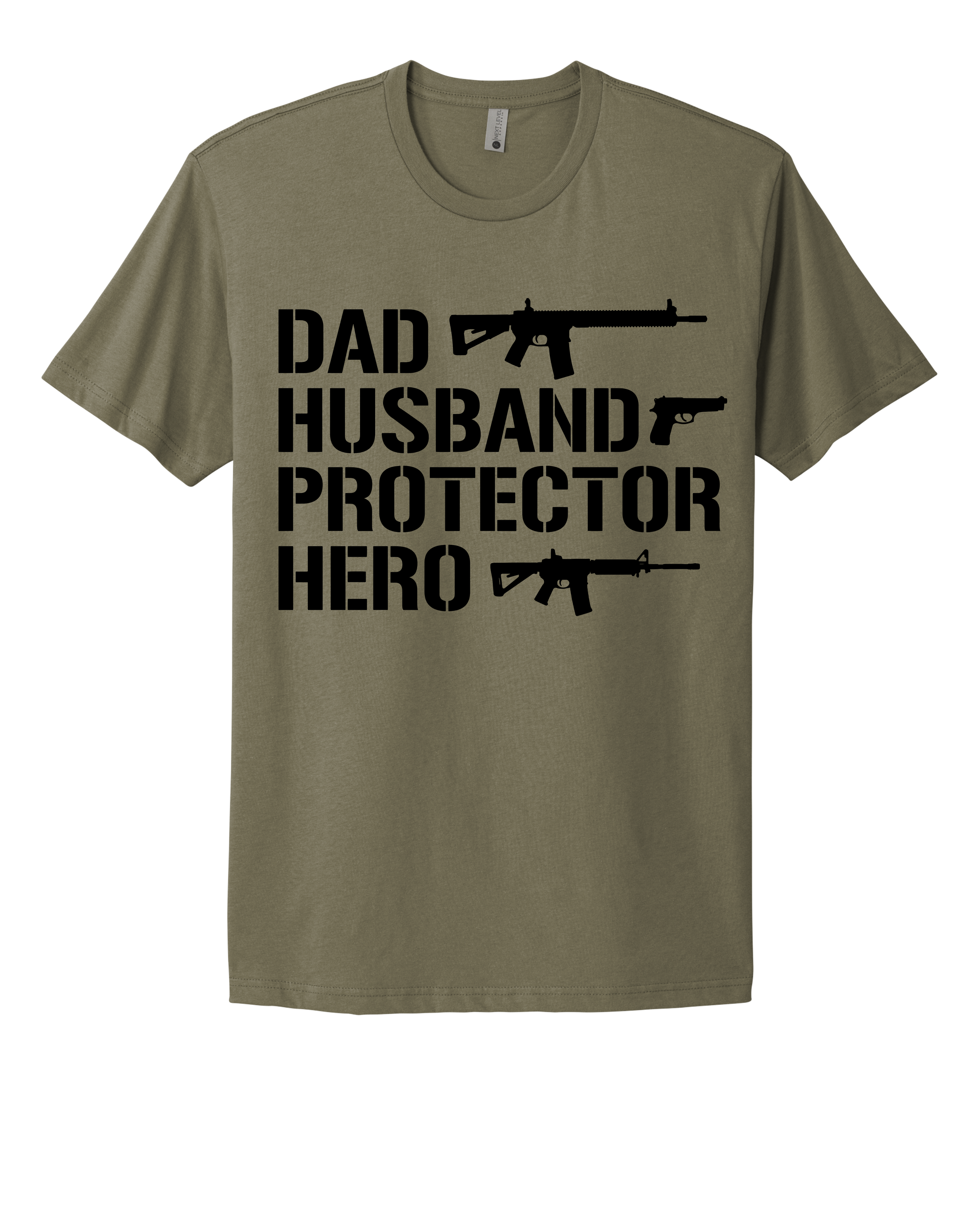 Dad. Husband. Protector. Hero.