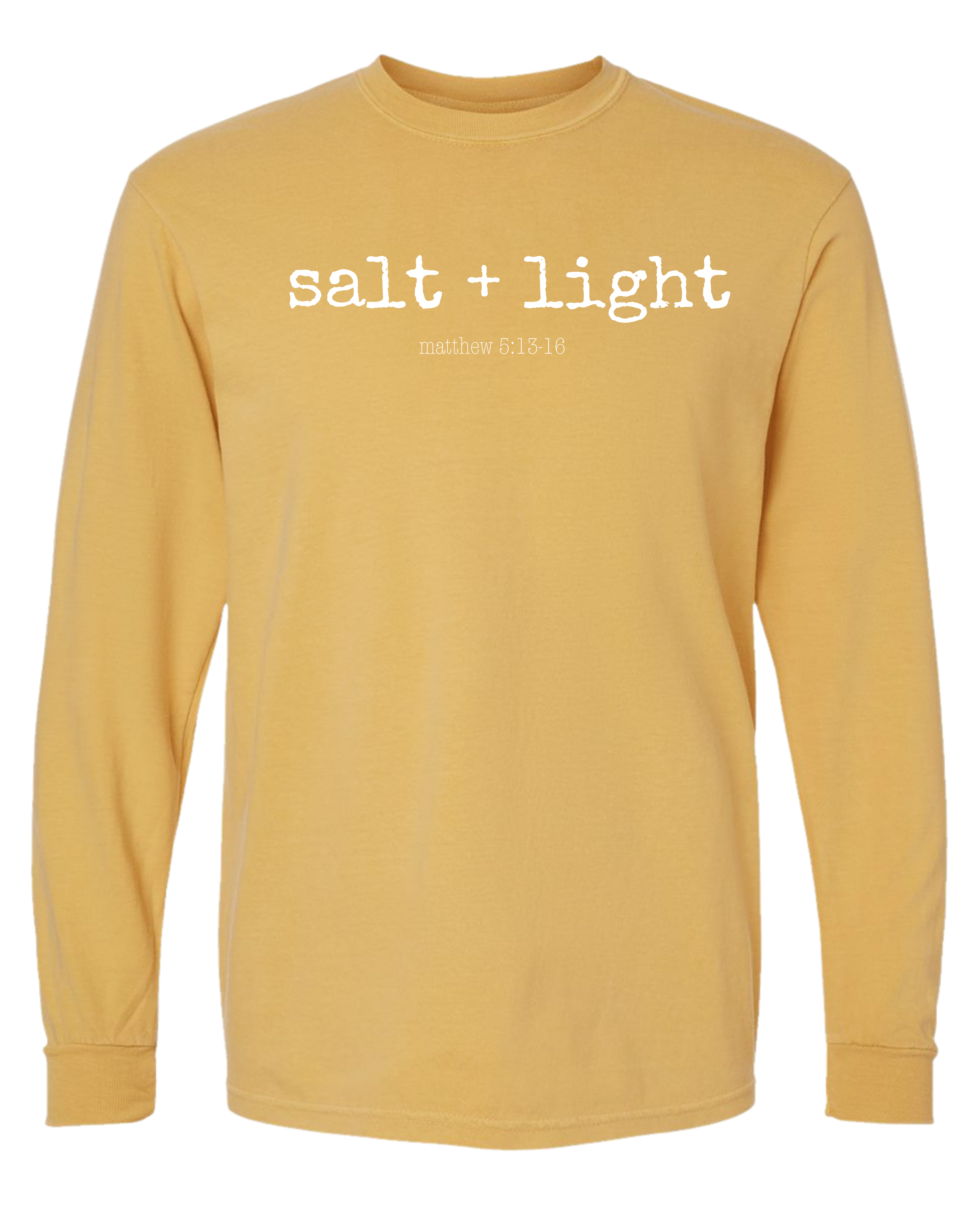 Salt + Light Long Sleeve Tee – Matthew 5:13-16