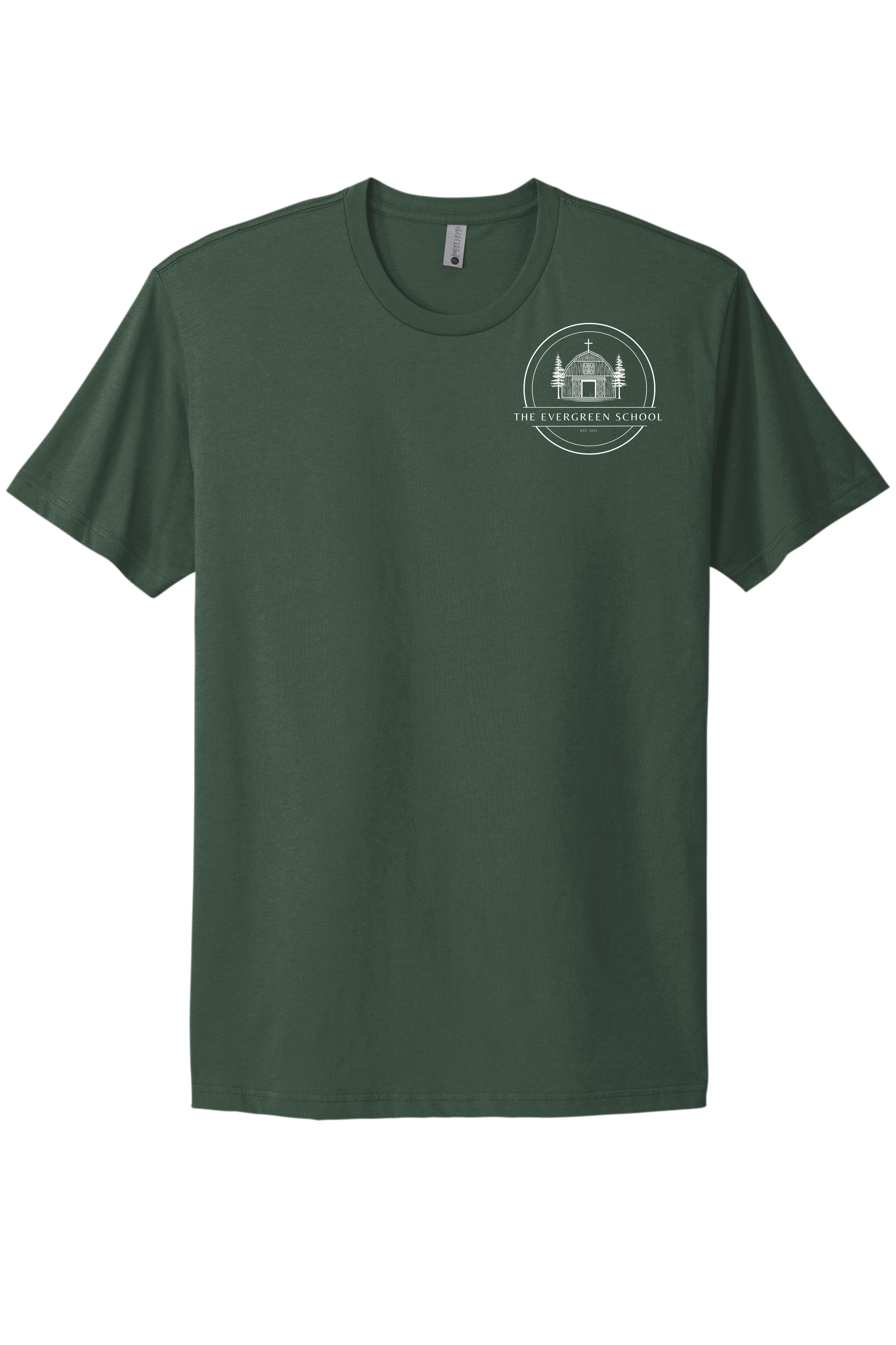 The Evergreen School Adult T-shirt
