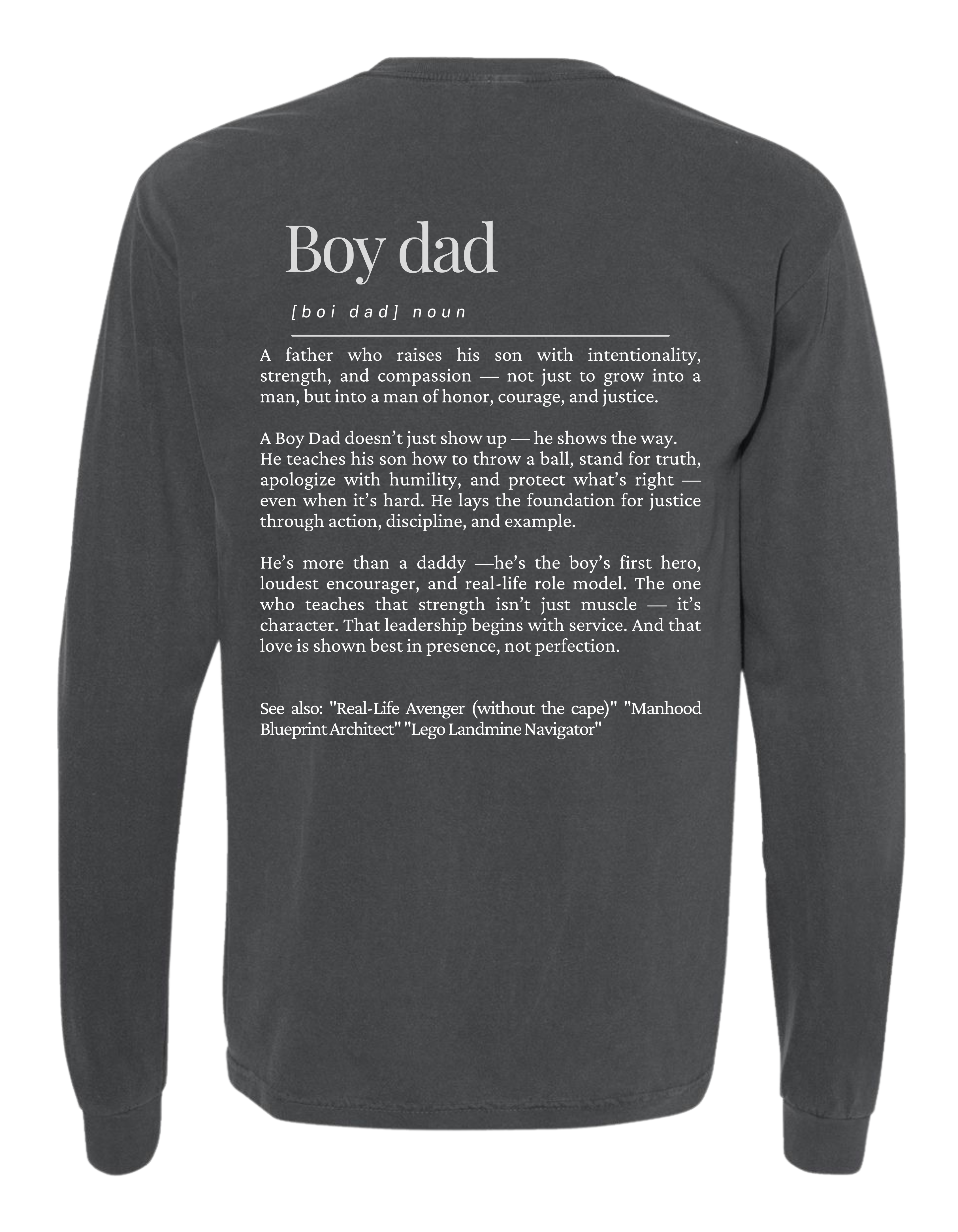 Boy Dad Long Sleeve
