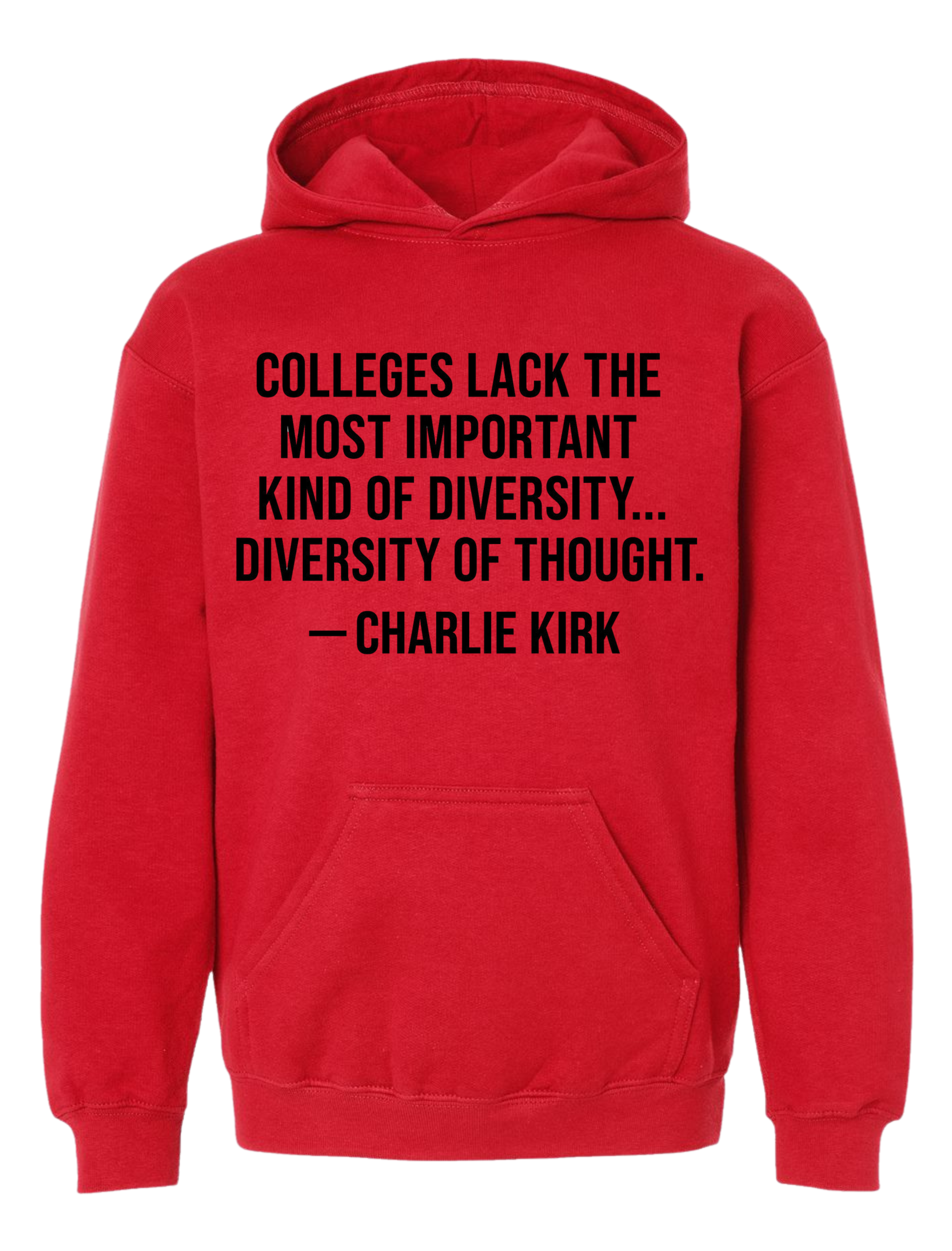 College Lacks Diversity Hoodie