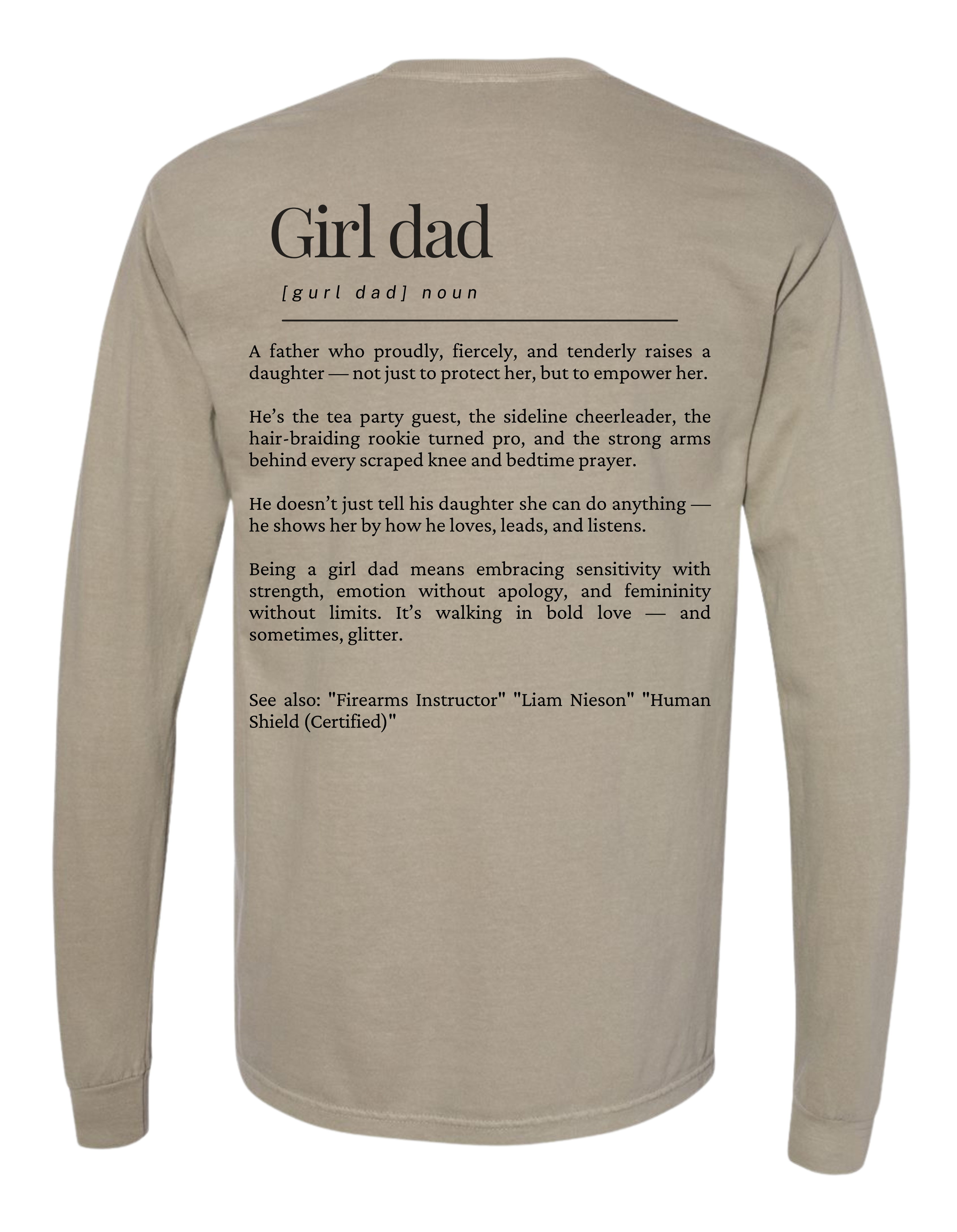 Girl Dad Long Sleeve