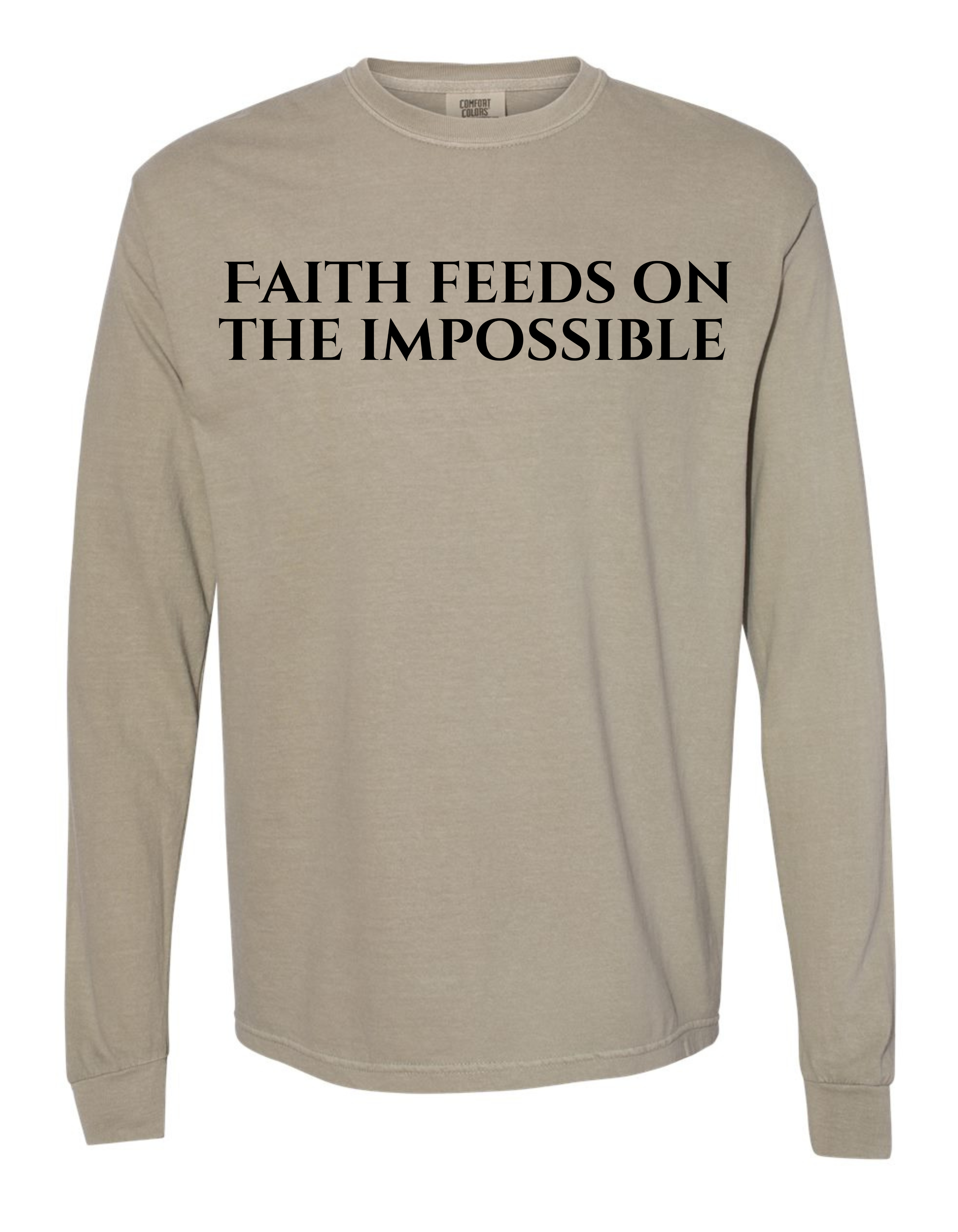 Faith Feeds on The Impossible