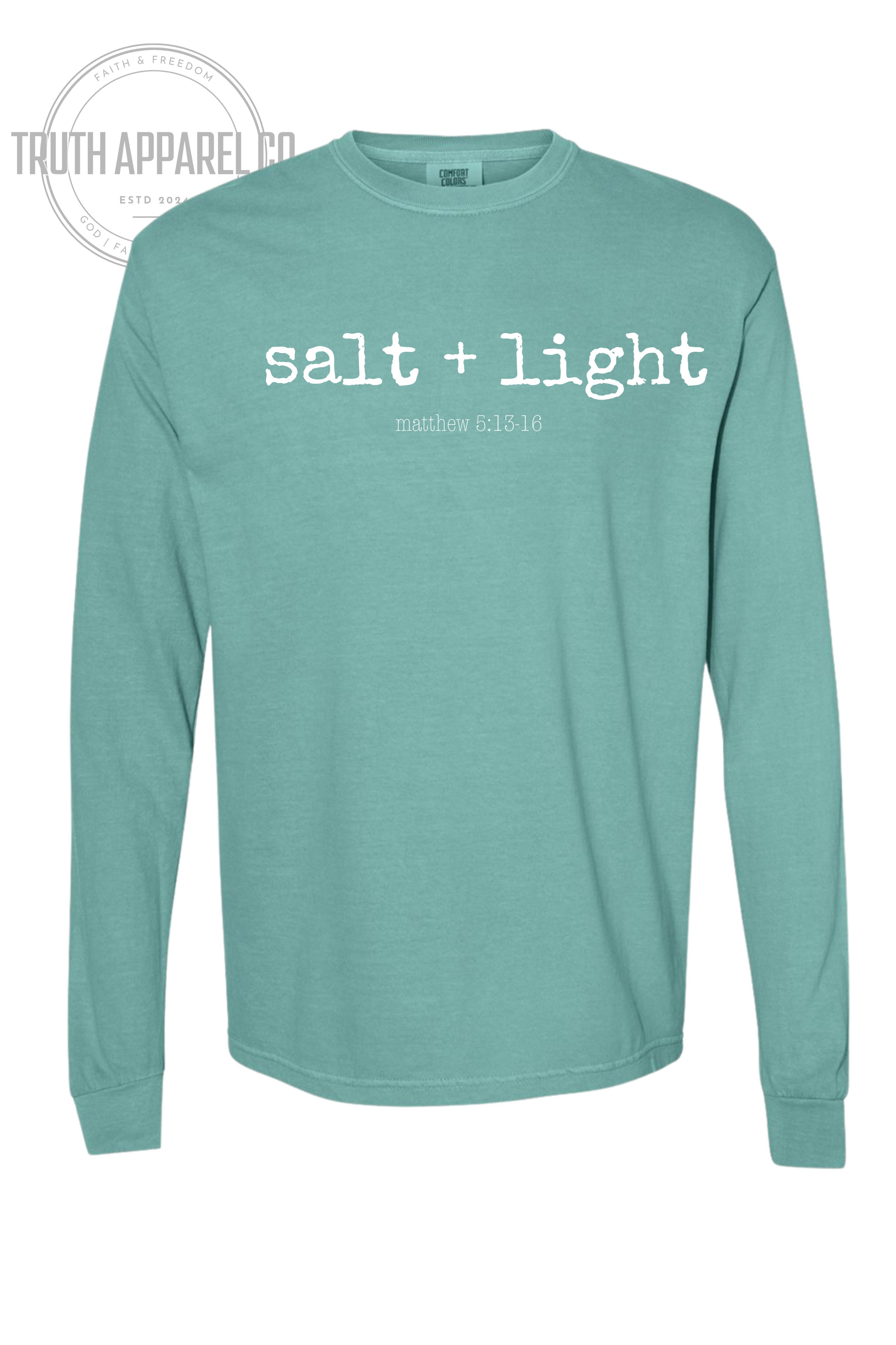 Salt + Light Long Sleeve Tee – Matthew 5:13-16