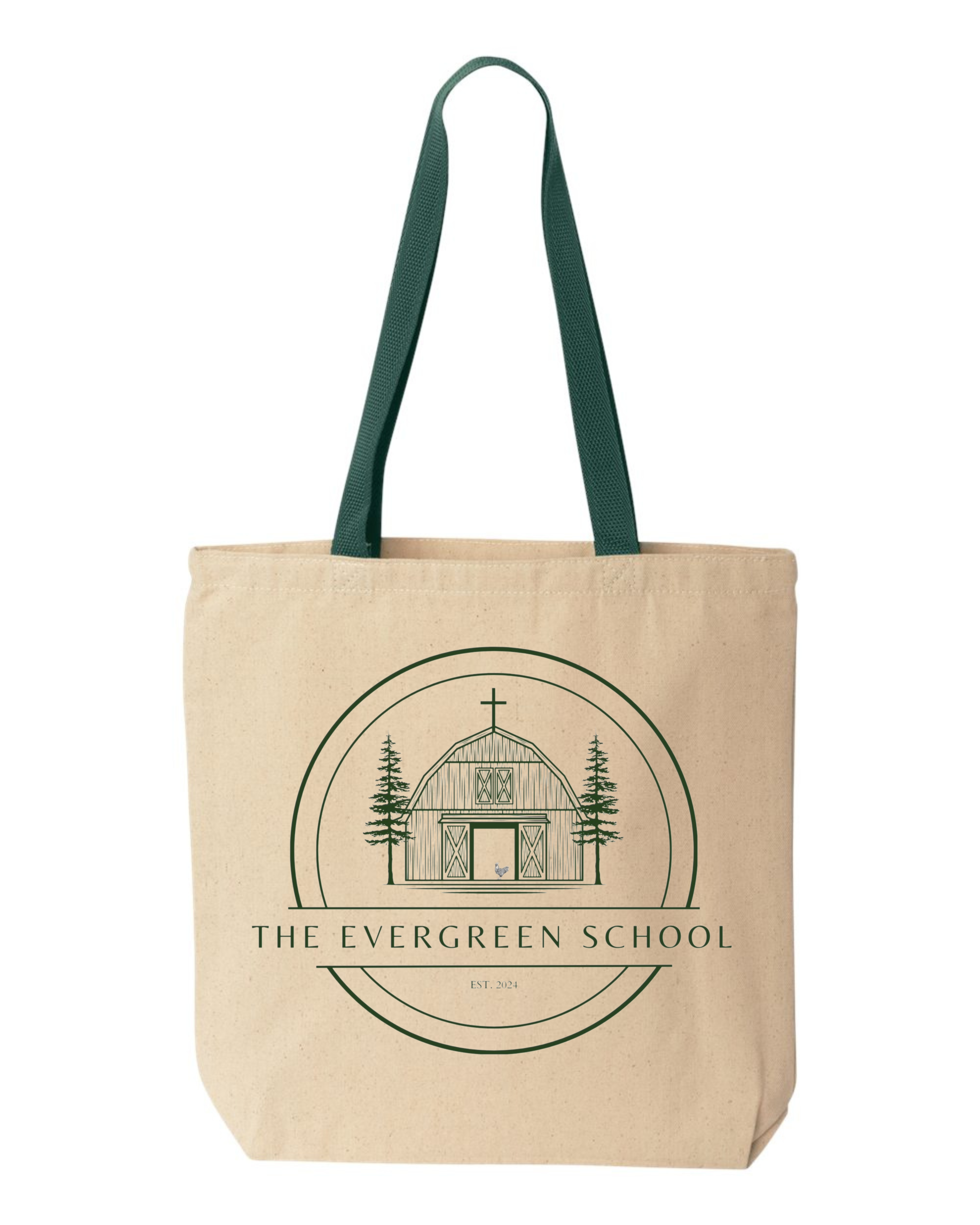 The Evergreen School Recycled Canvas Tote