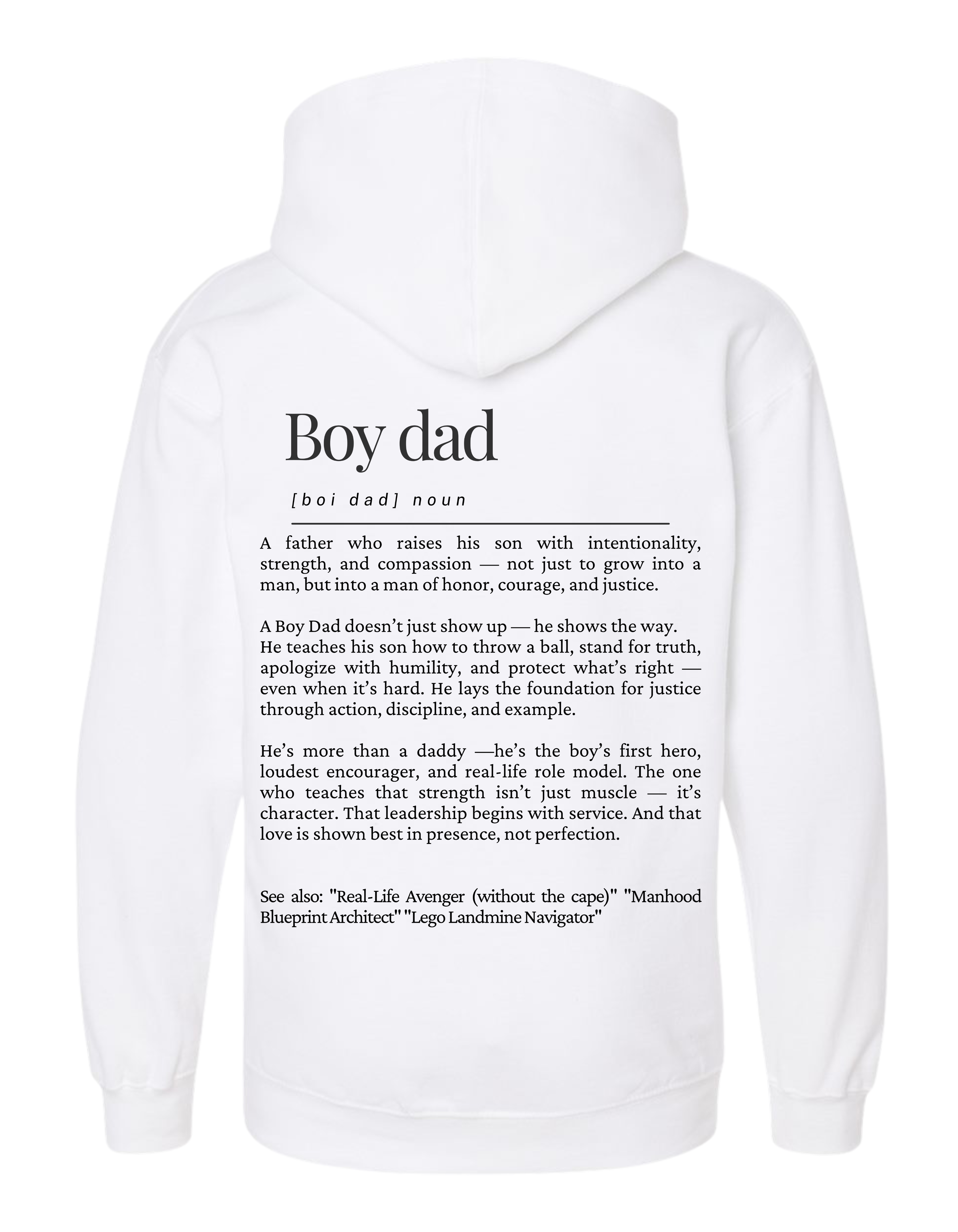 Boy Dad Hoodie